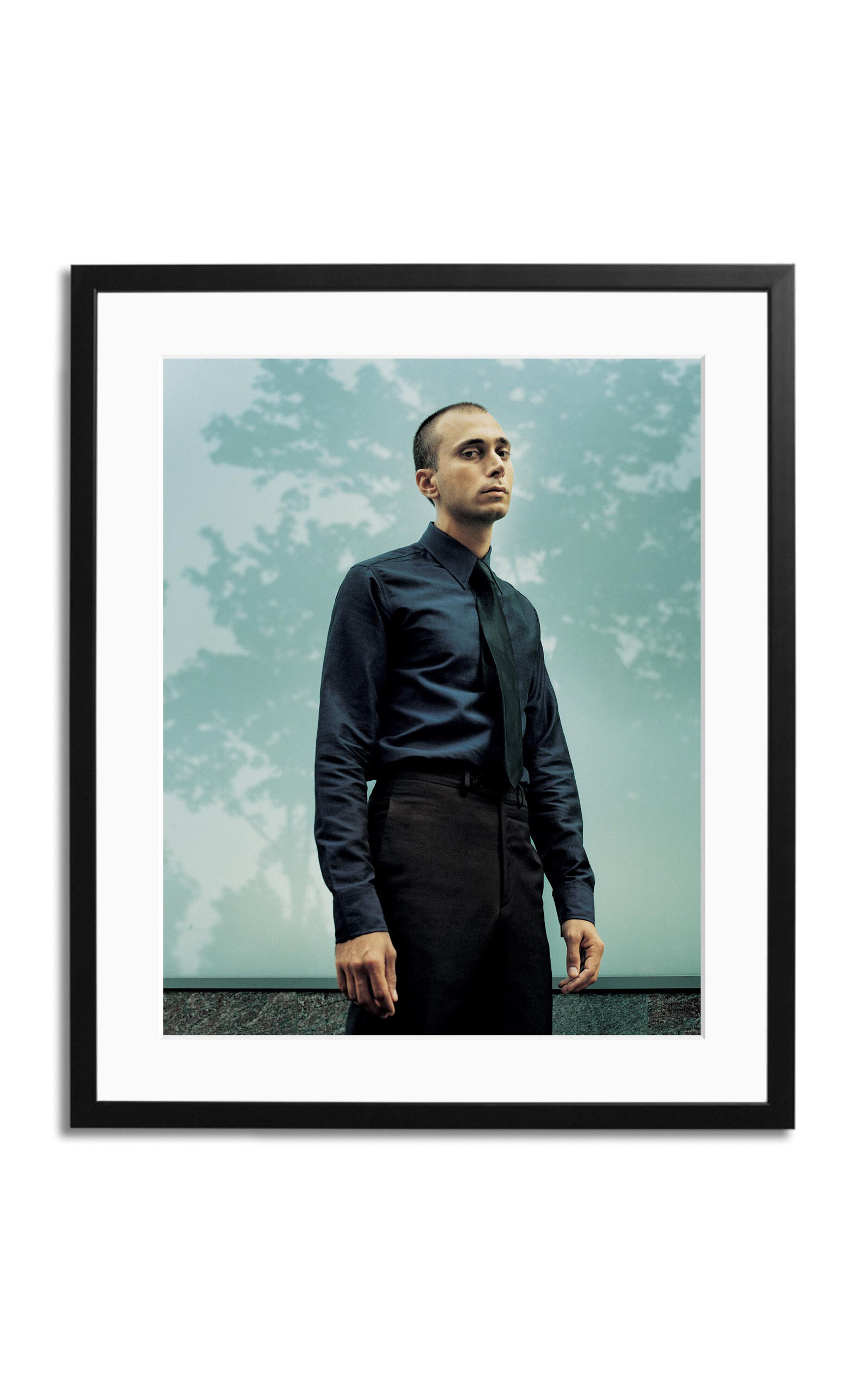 Sonic Editions Hedi Slimane Framed Photography Print In Multi