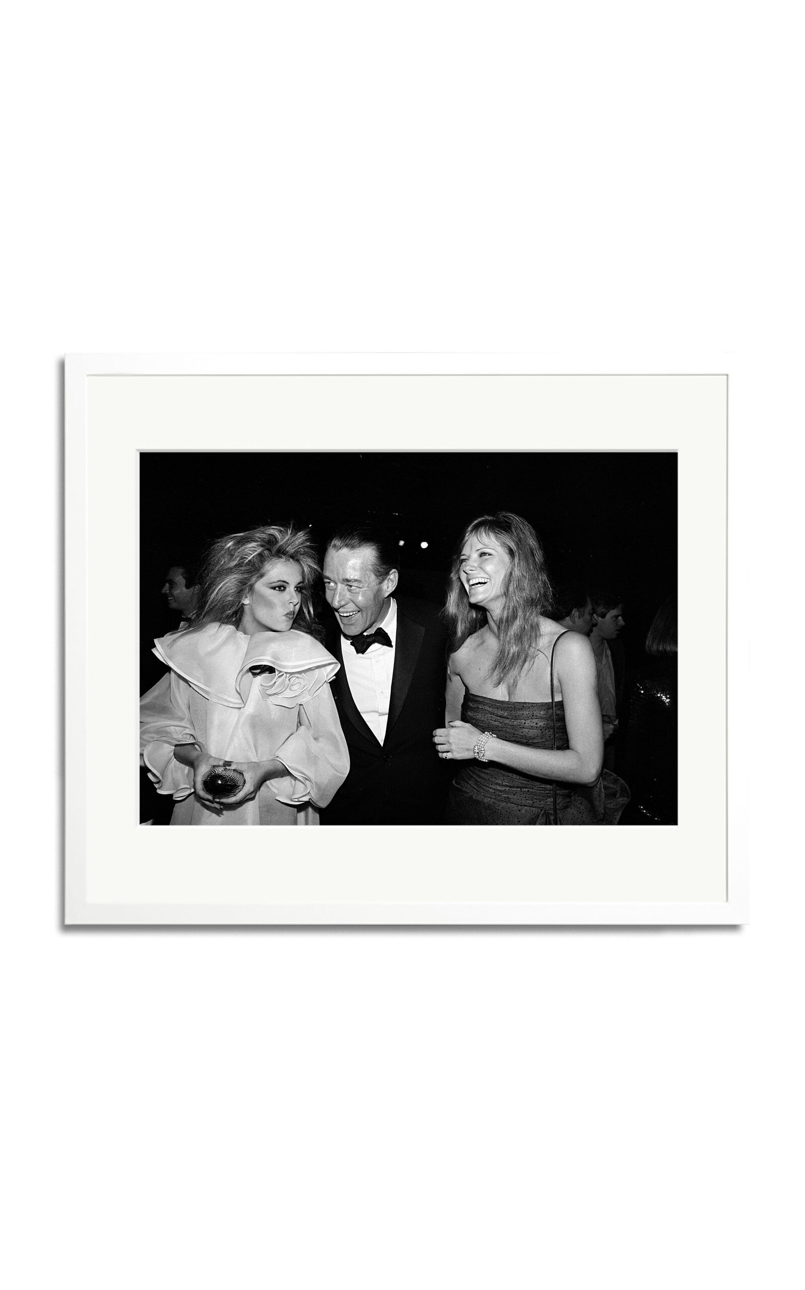 Sonic Editions Halston; Cheryl Tiegs And Cornelia Guest Framed Photography Print In Multi