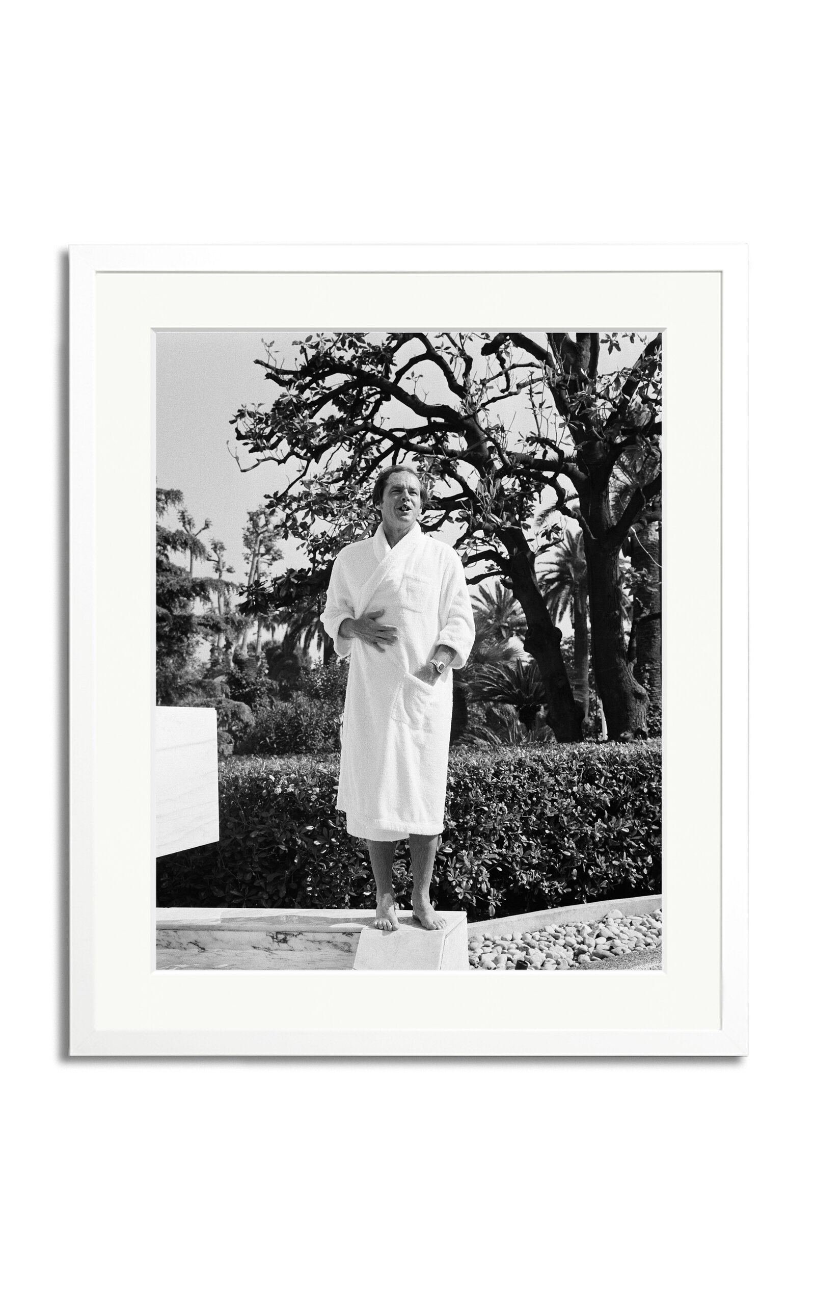 Sonic Editions Jack Nicholson Cannes Award Framed Photography Print In Multi