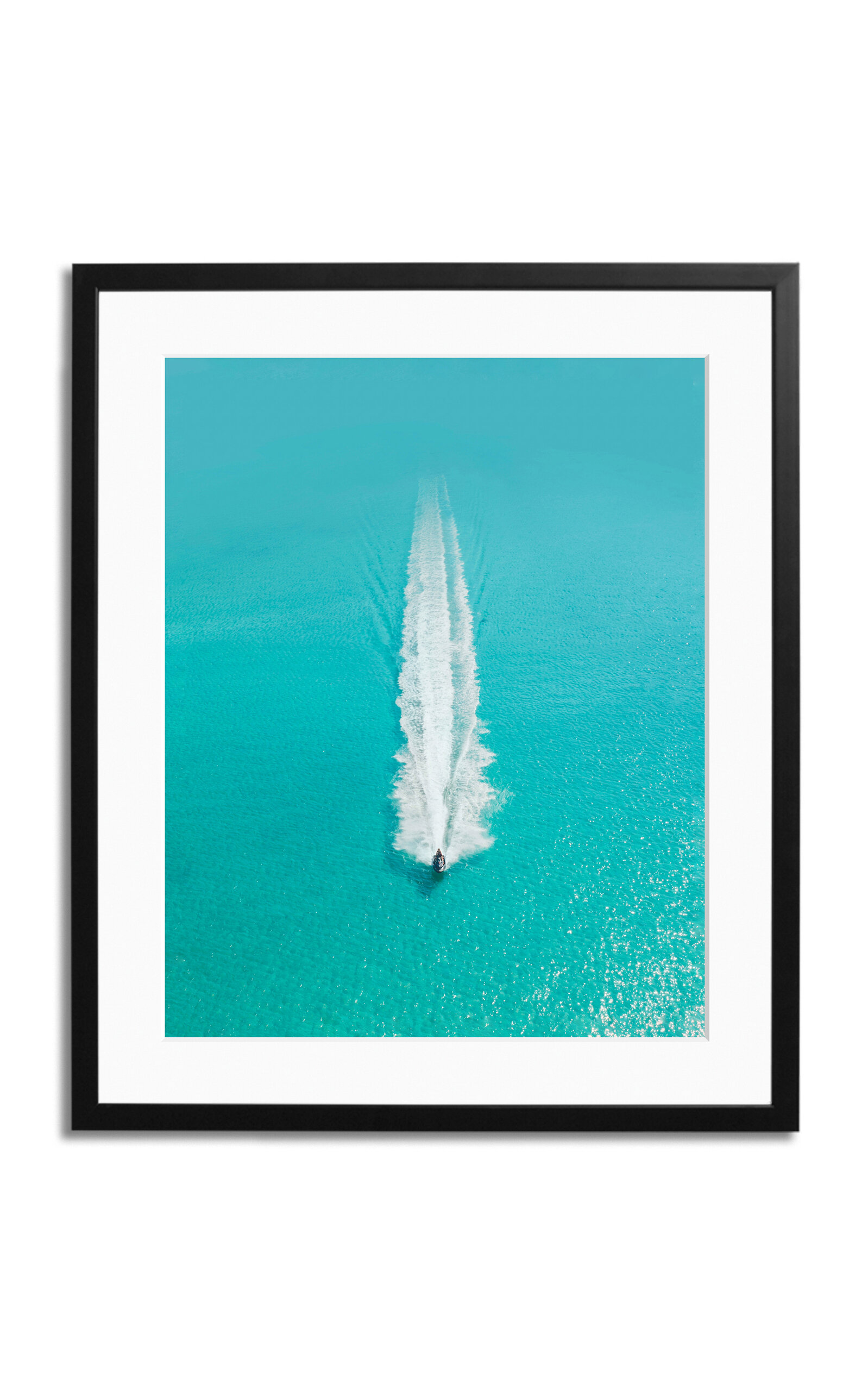 Sonic Editions Feather Framed Photography Print In Multi