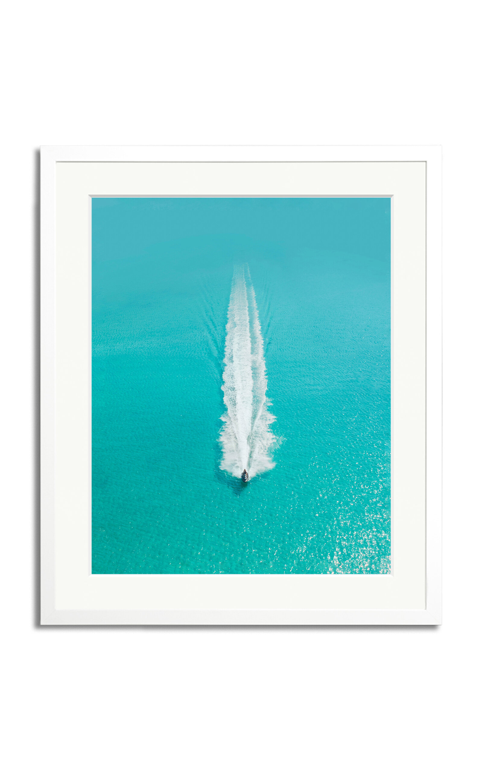 Sonic Editions Feather Framed Photography Print In Multi