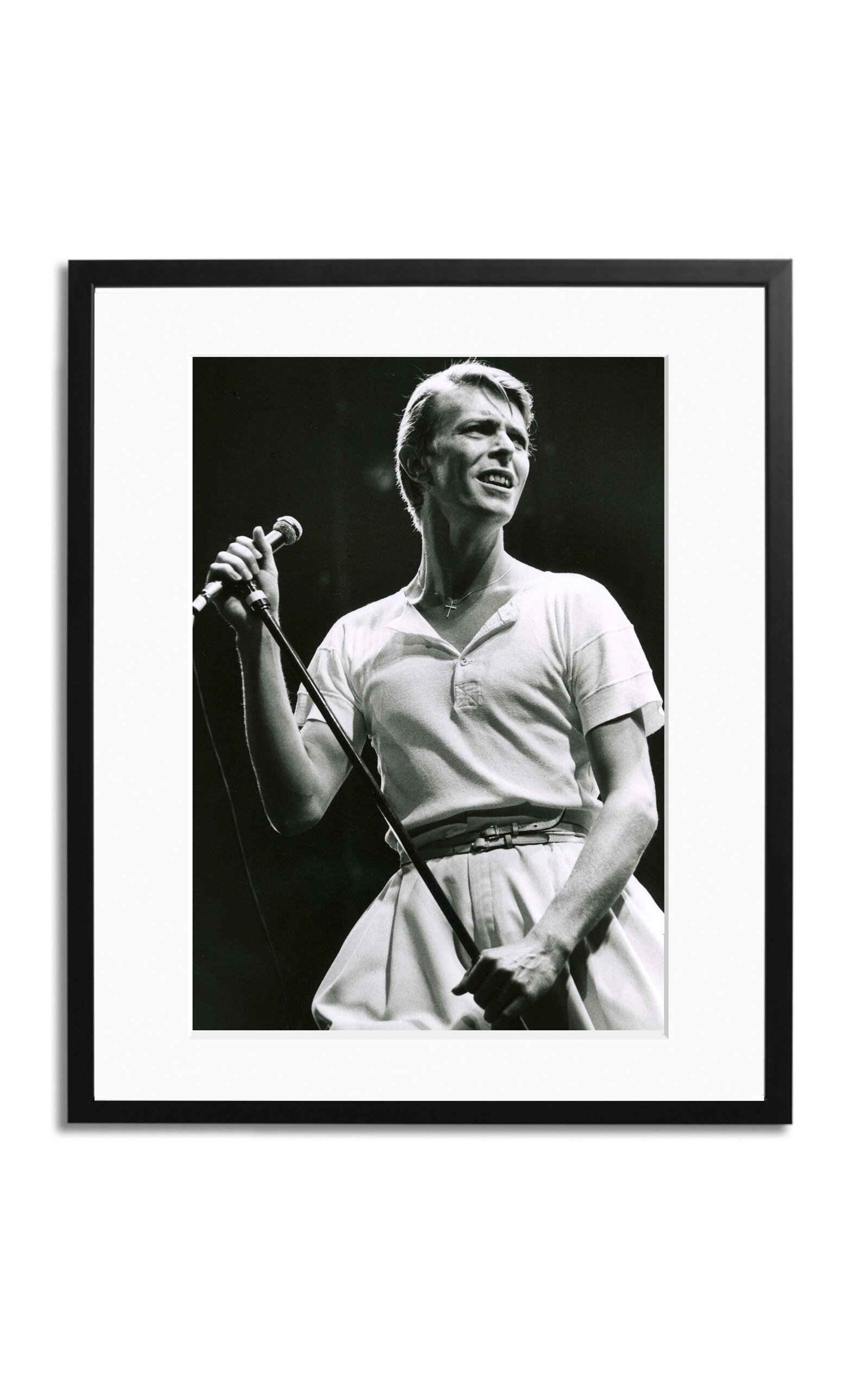 Sonic Editions Bowie 1978 Framed Photography Print In Multi