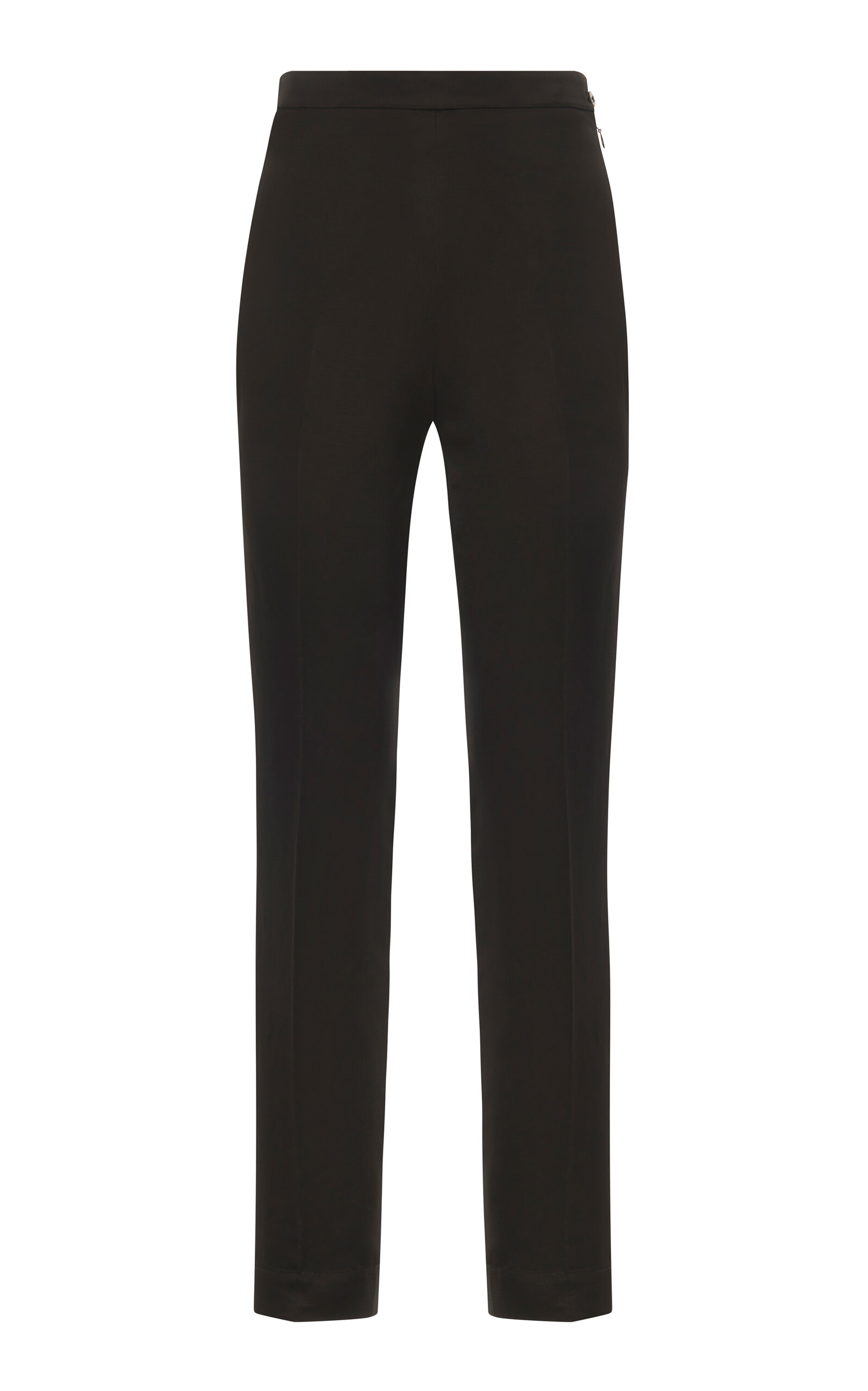 Polo Ralph Lauren Iconic Style Alanda Wool-blend Pants In Black
