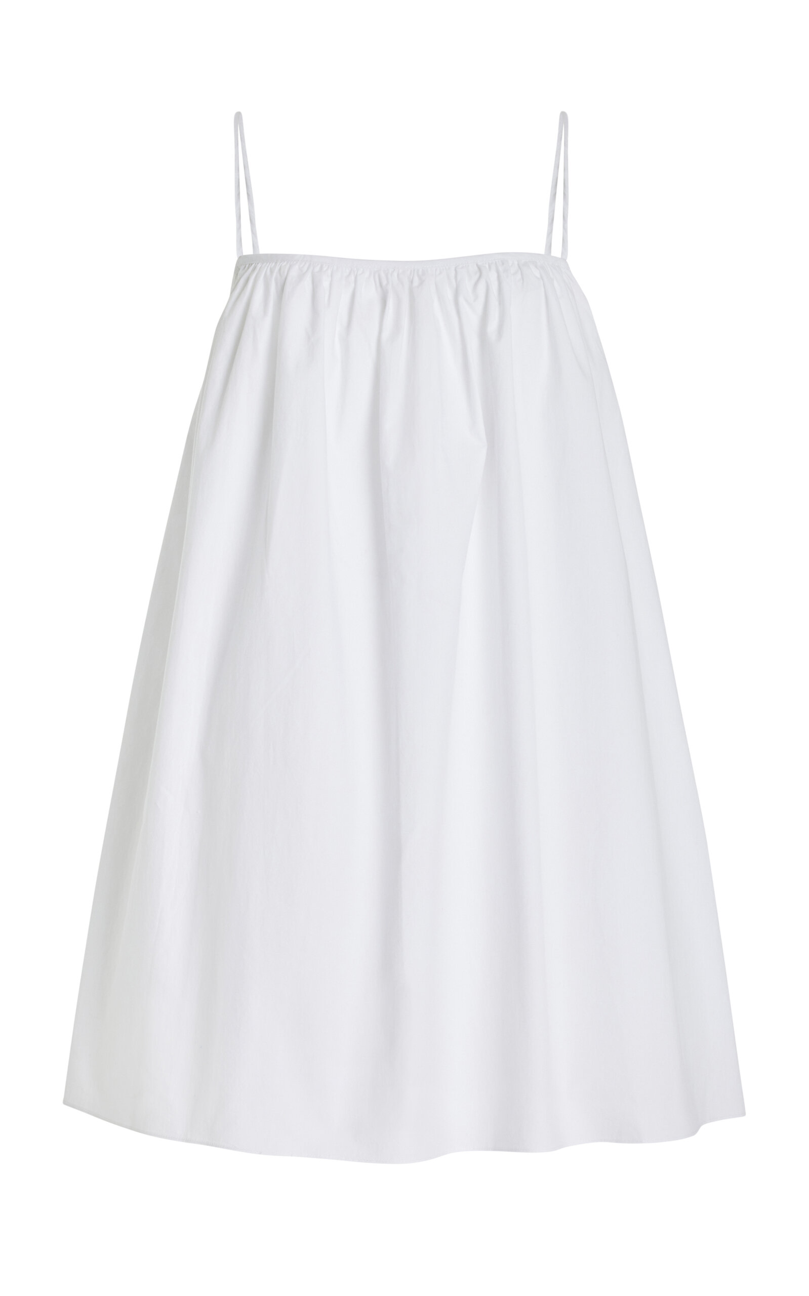 Shop Matteau Cotton Mini Cami Dress In White