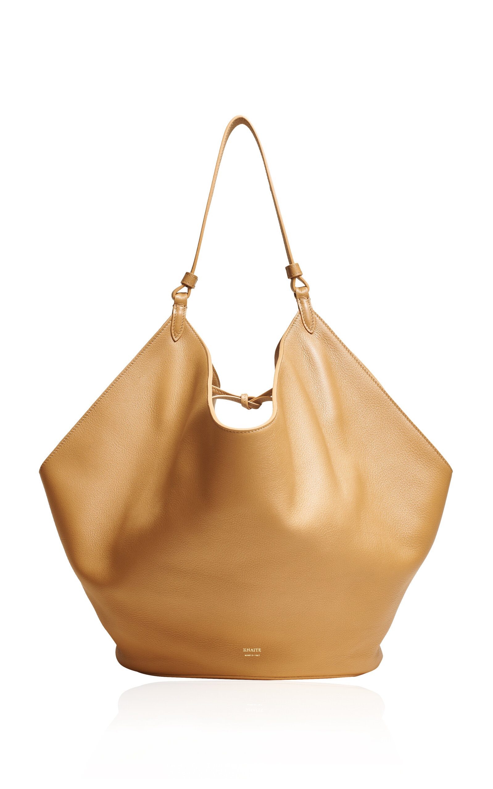 Khaite Lotus Medium Leather Bag - Moda Operandi
