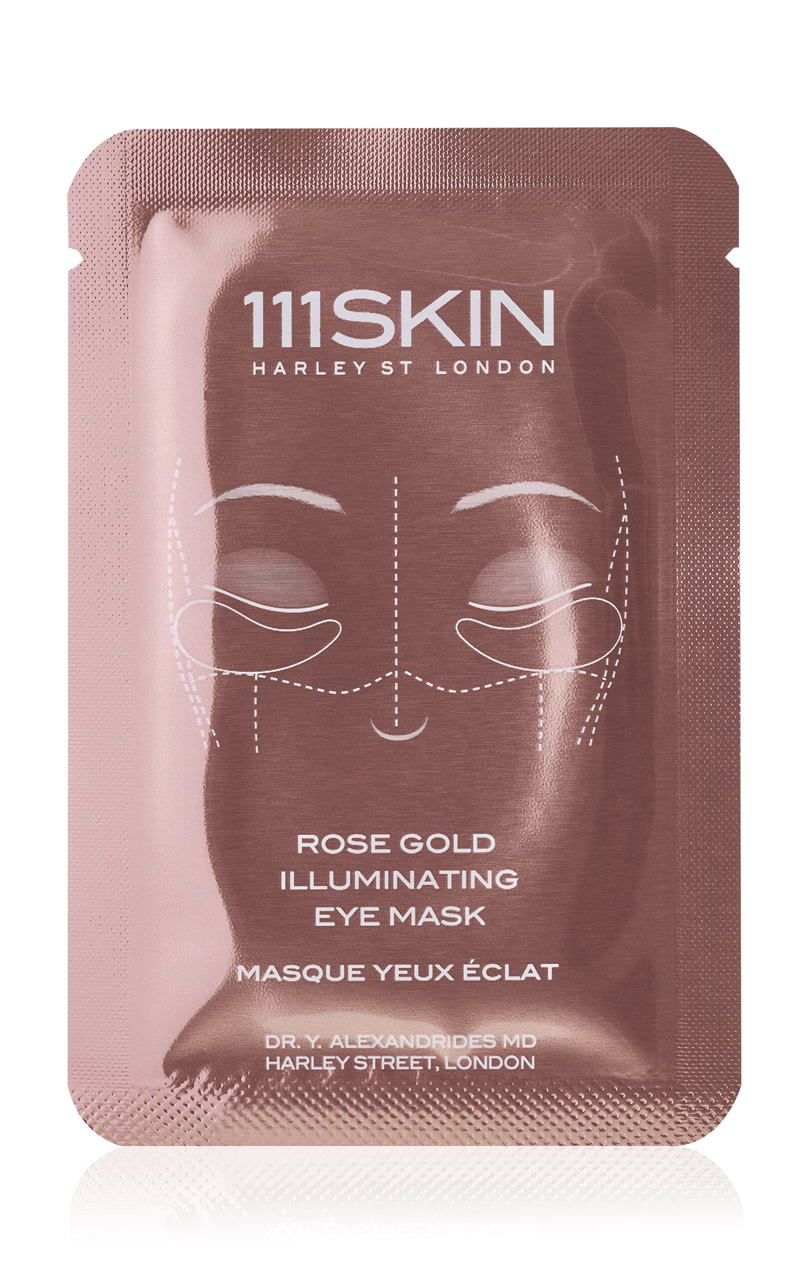 111SKIN Set-of-Eight Rose Gold Illuminating Eye Masks