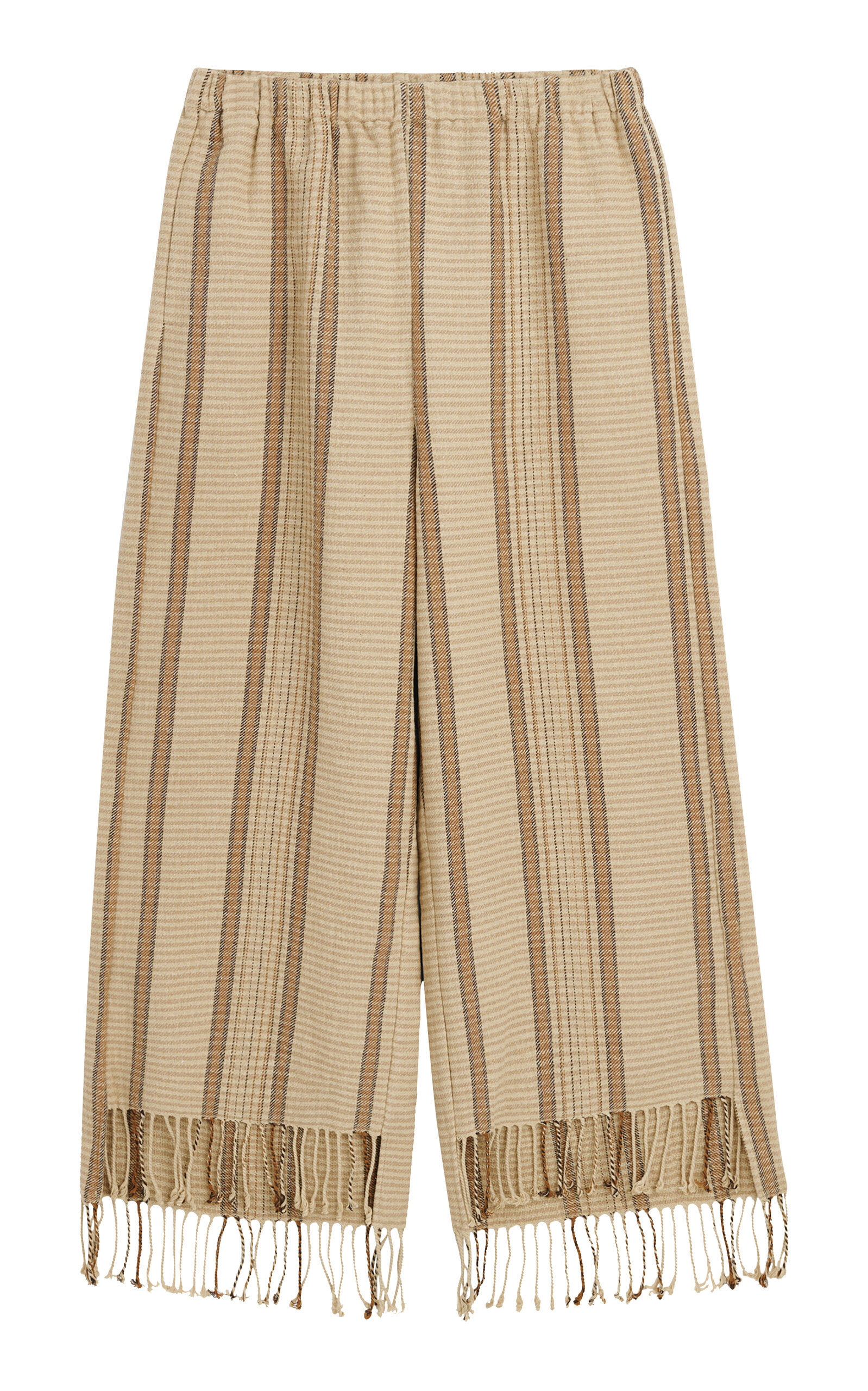 By Malene Birger Mirabellas Cotton-blend Pants In Stripe