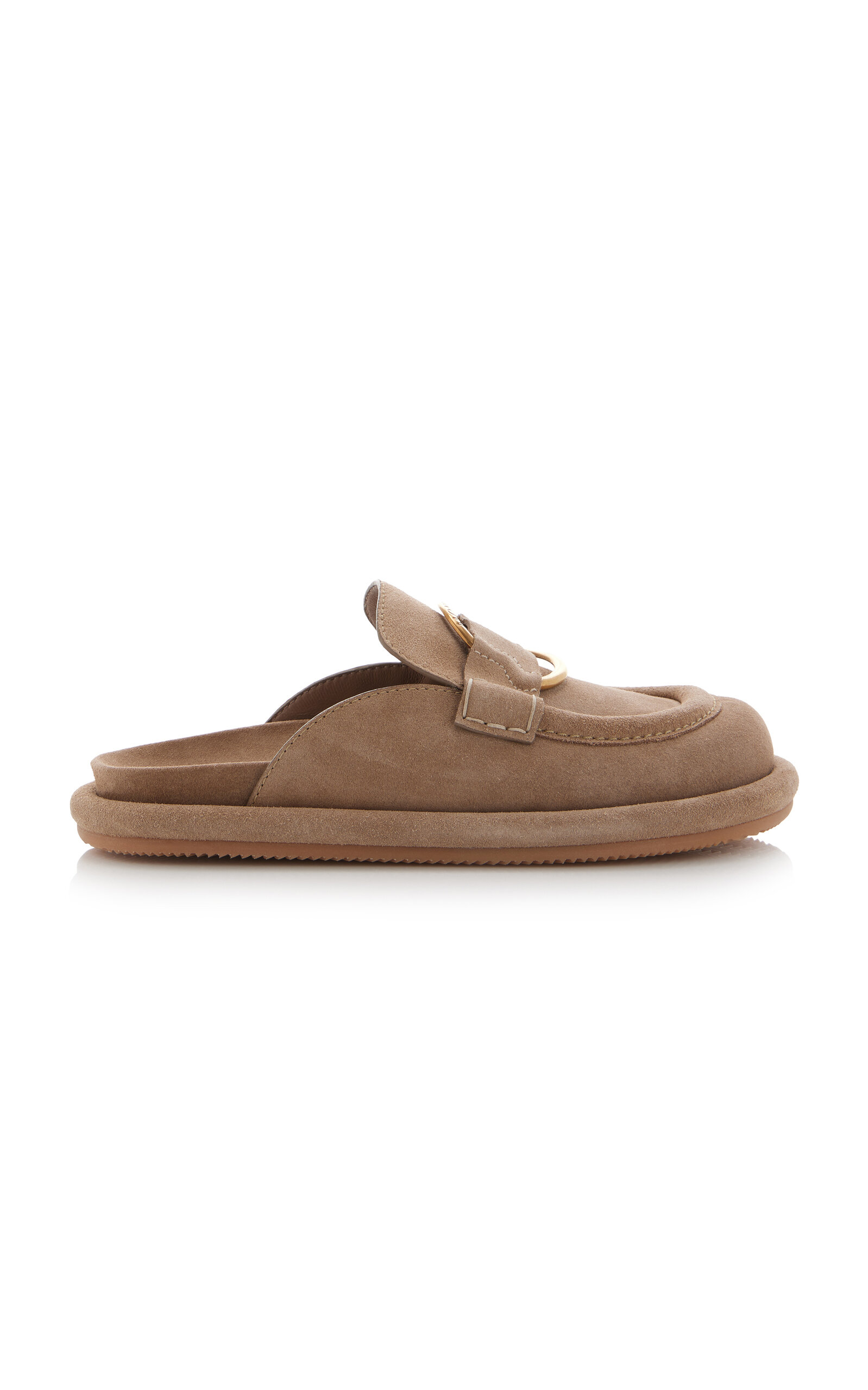 Moncler Bell Suede Mules