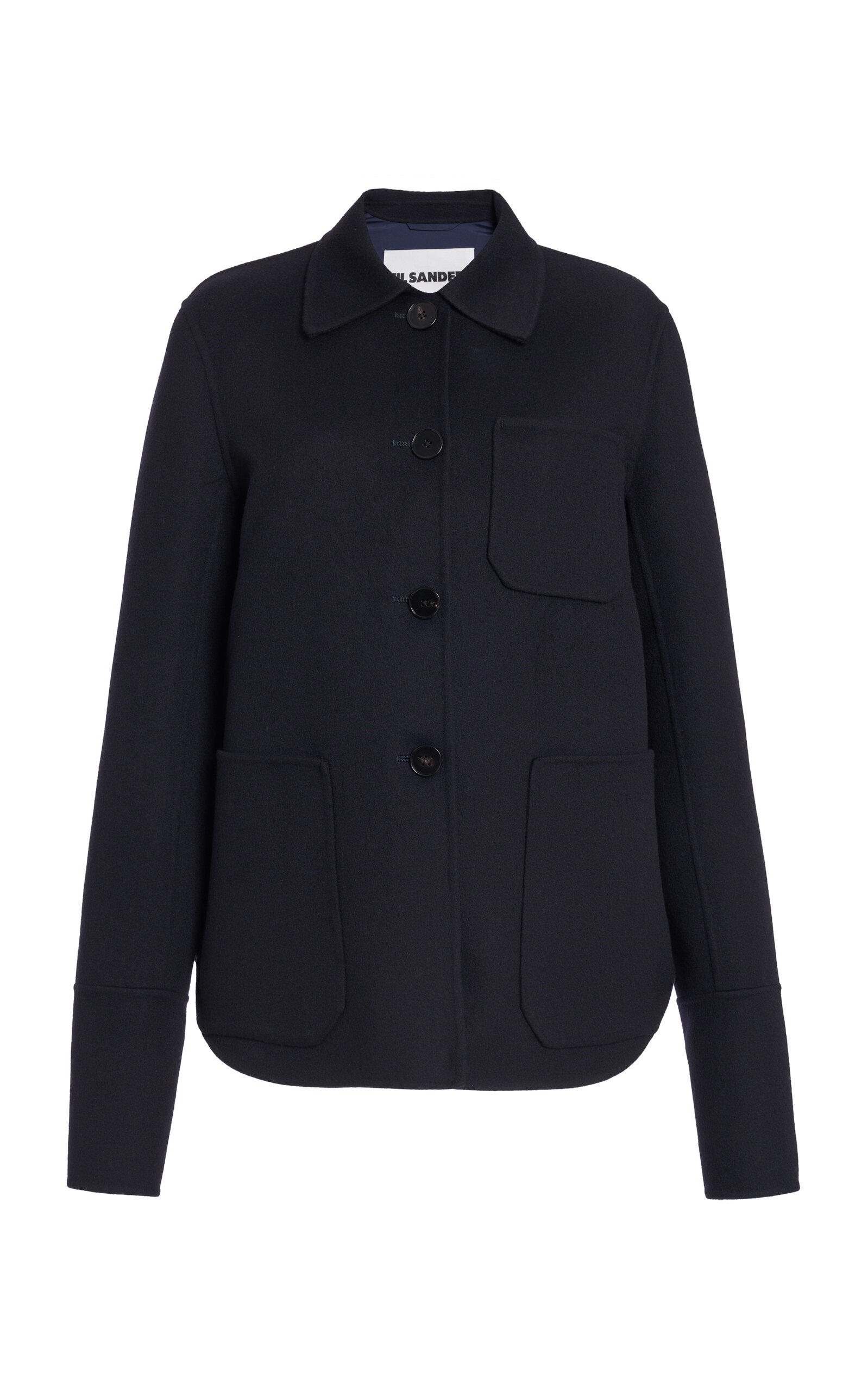 Collared Cashmere Jacket