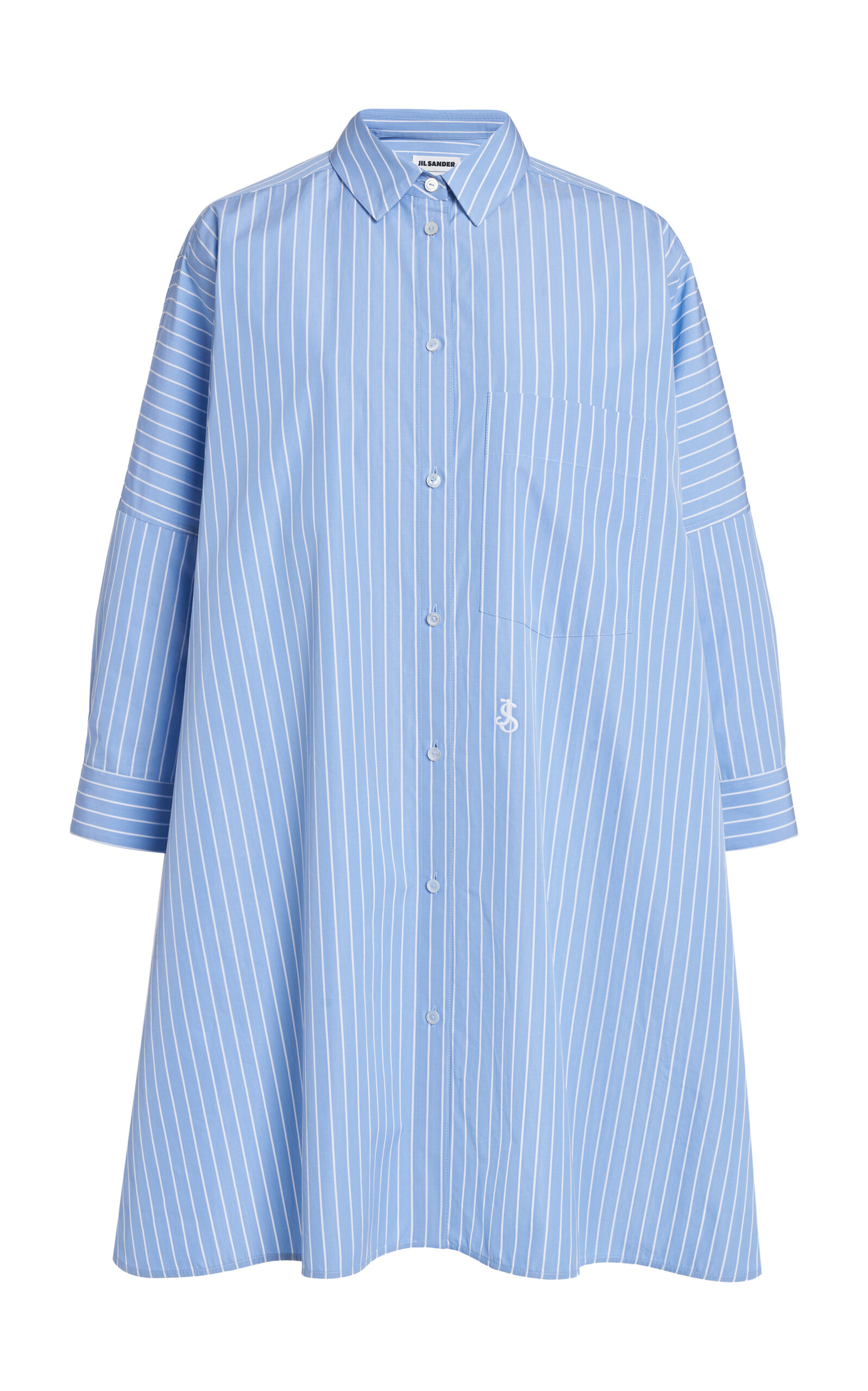 Jil Sander Shirts In Blue