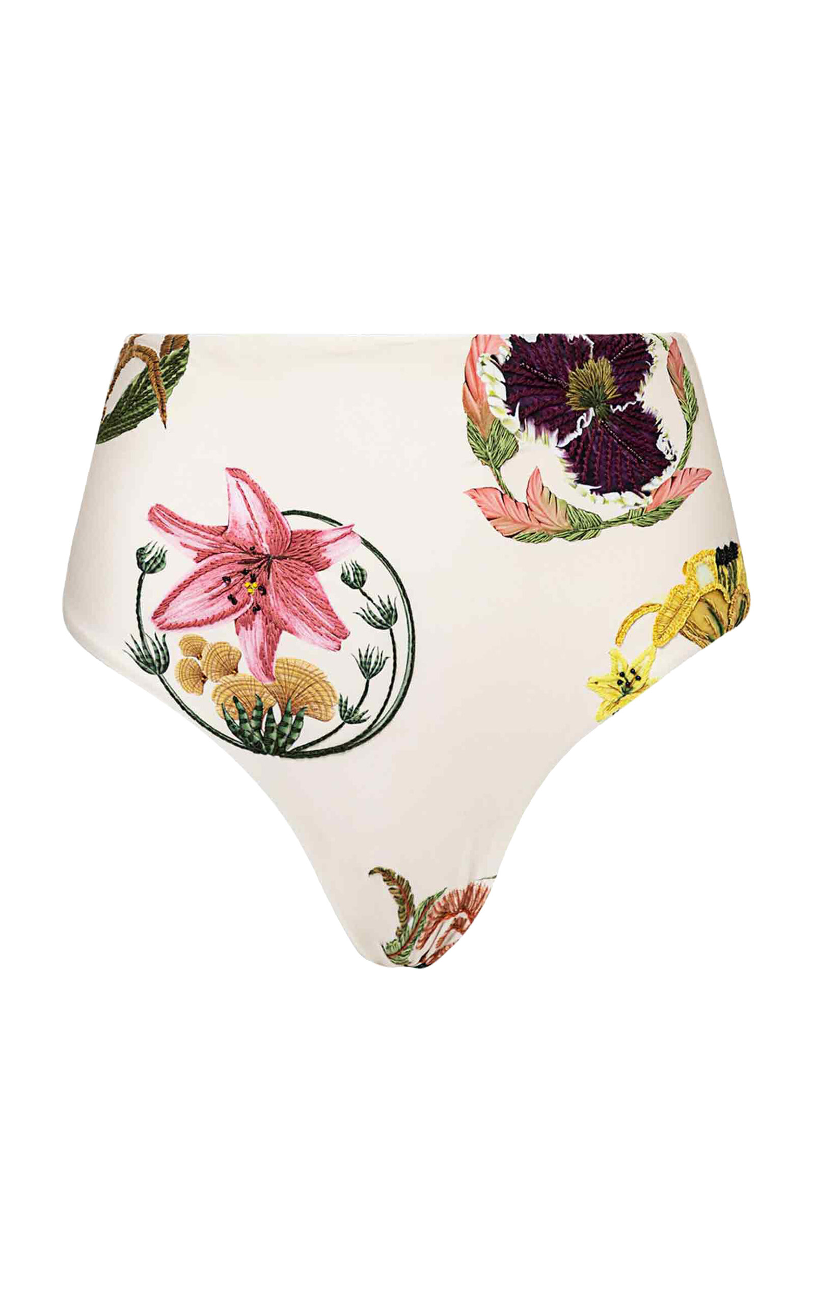 Agua By Agua Bendita Magenta Marina Bikini Bottom In Multi
