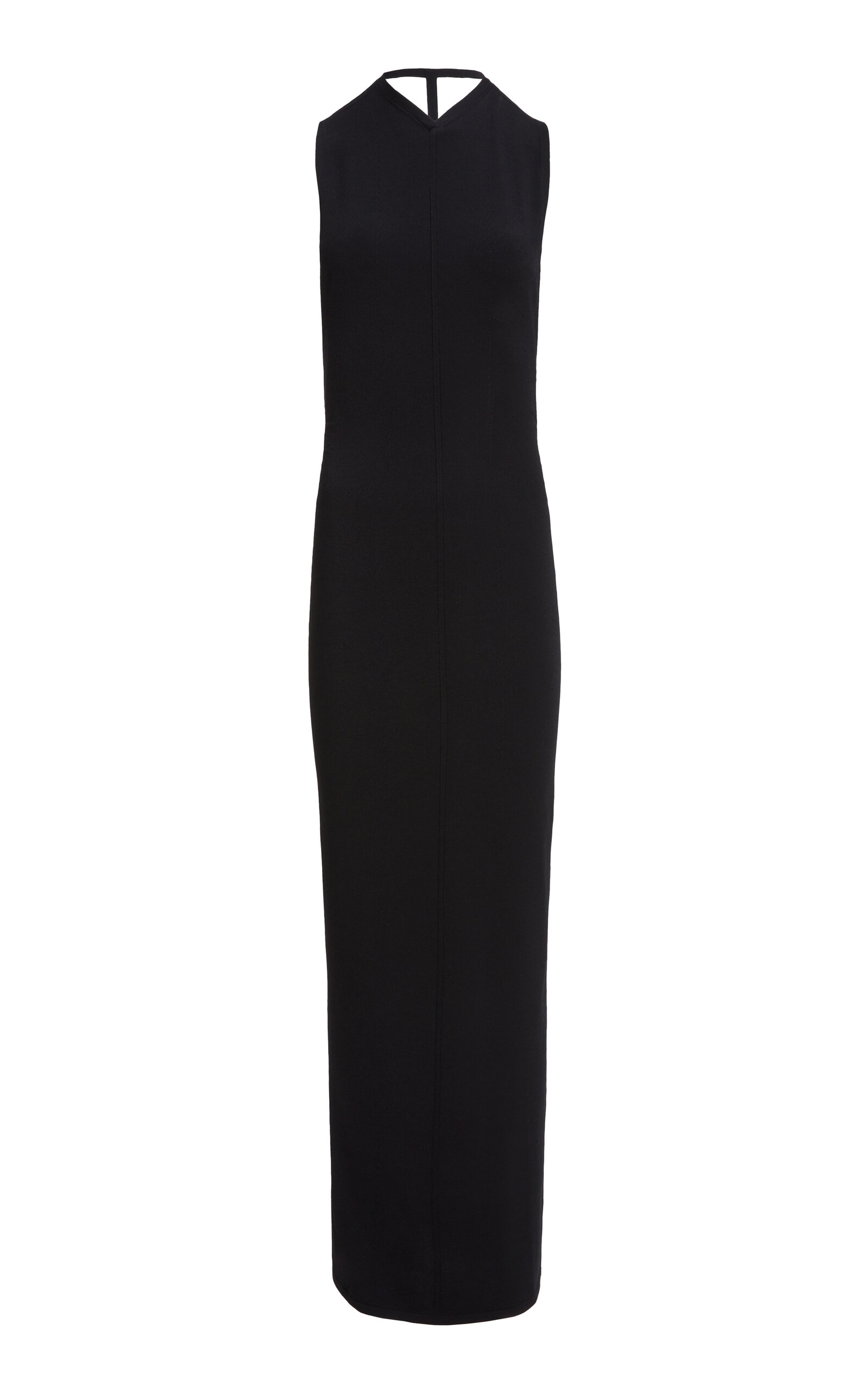 Khaite Teri Maxi Dress In Black