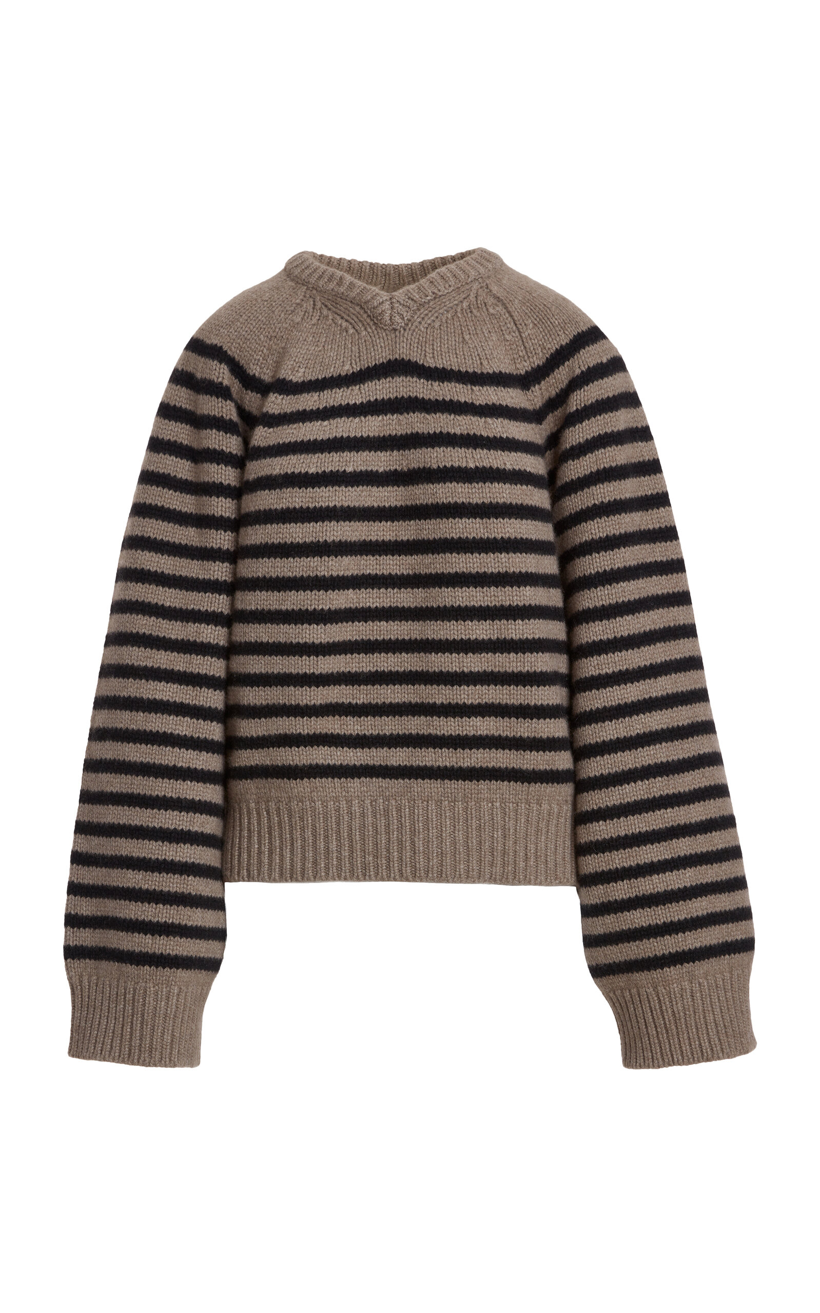 Shop Khaite Nalani Stretch-cashmere Sweater In Multi