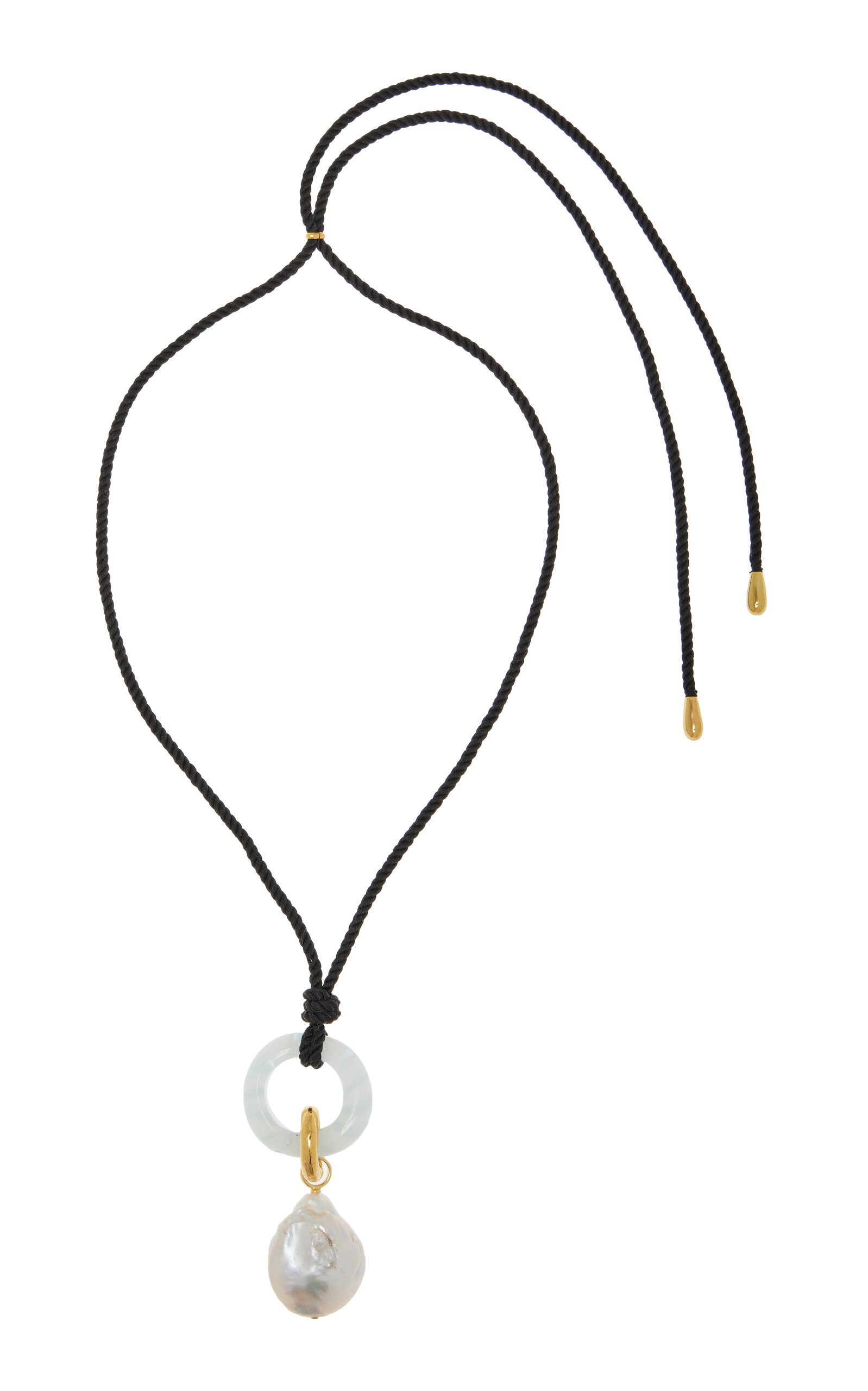Lizzie Fortunato Sun At Noon Pearl Necklace In White | ModeSens