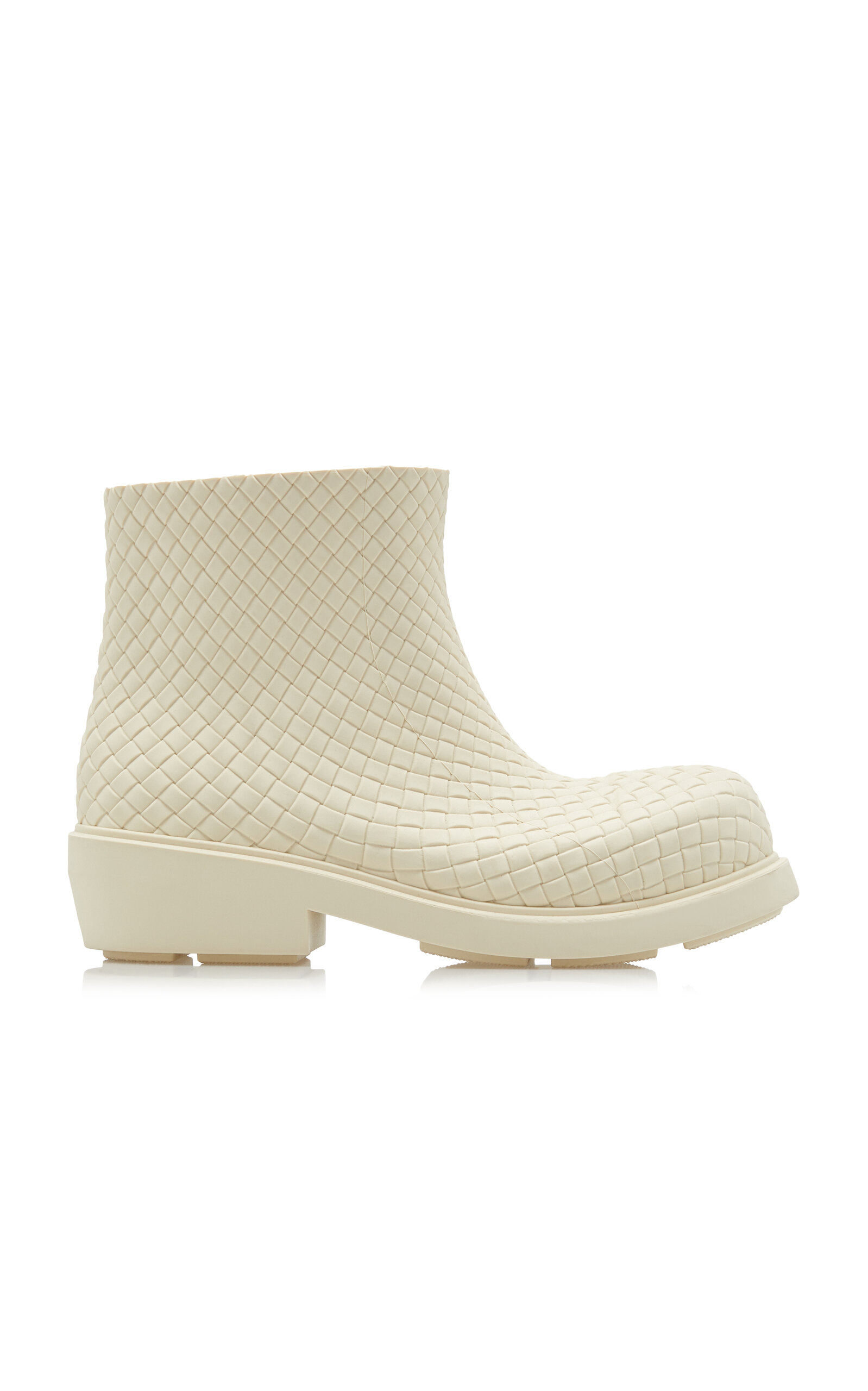 Bottega Veneta Fireman Rubber Ankle Boots - Moda Operandi