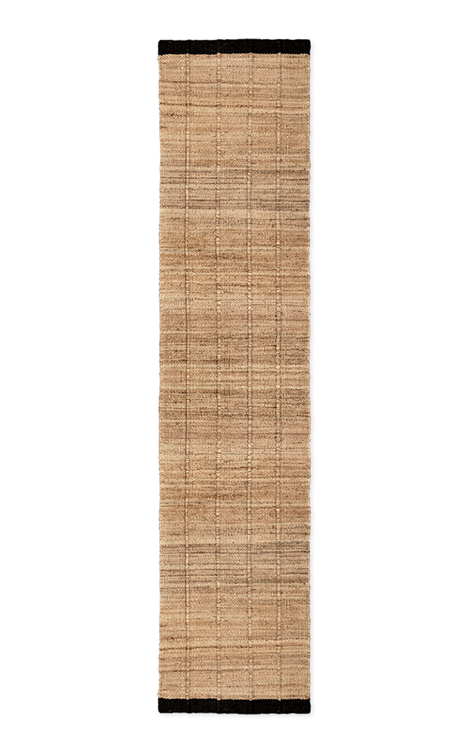 Nordic Knots Jute Runner ; 2.5' X 12' - Black