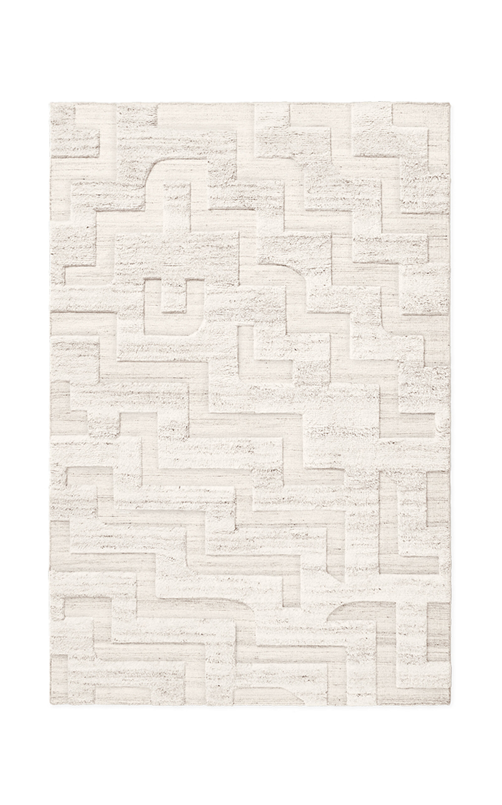 Nordic Knots 9'X 12'Boho Area Rug - Off-White - Women's Clothing