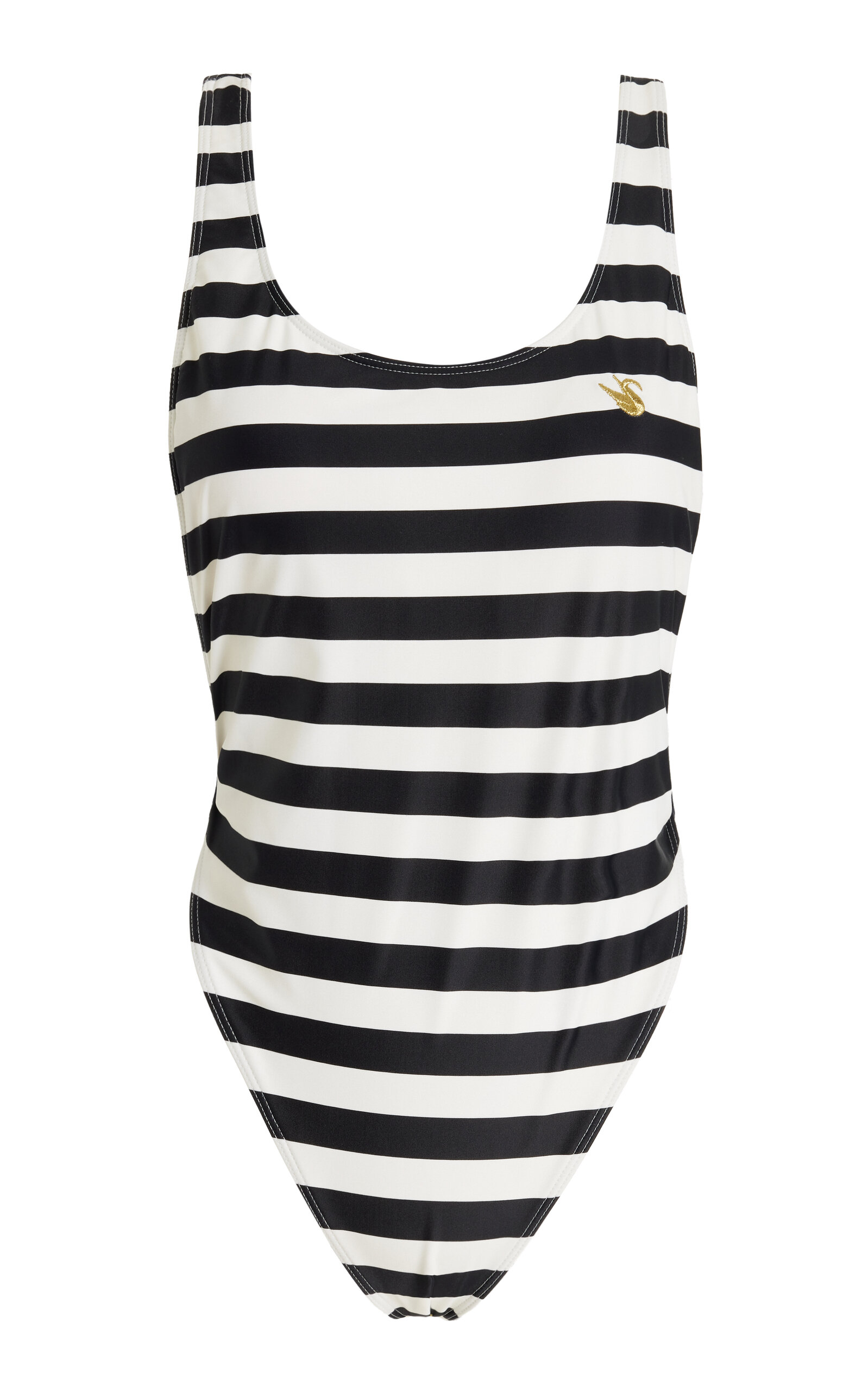 x Ritz Striped One-Piece Swimsuit