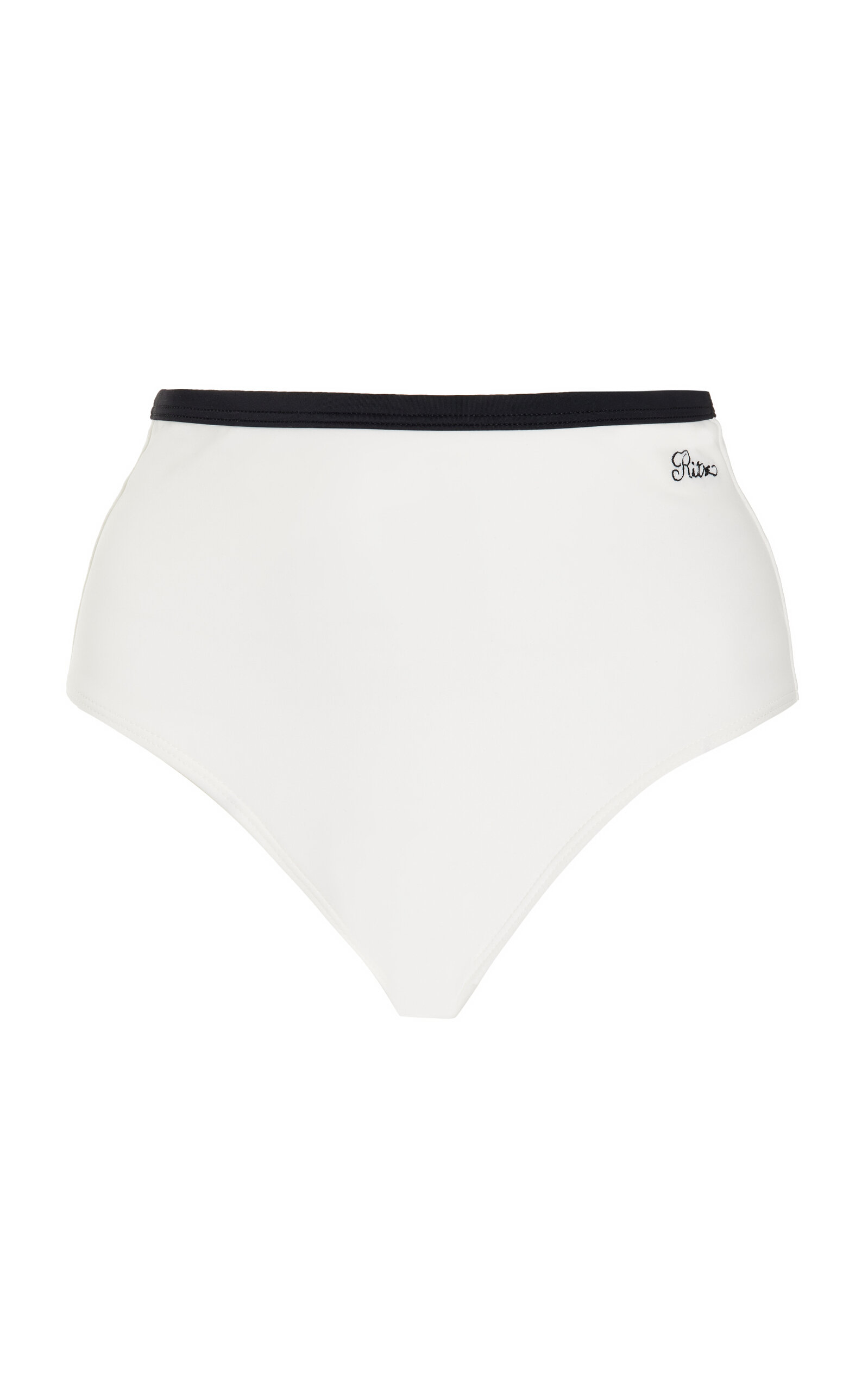 Frame X Ritz Bikini Bottom In White