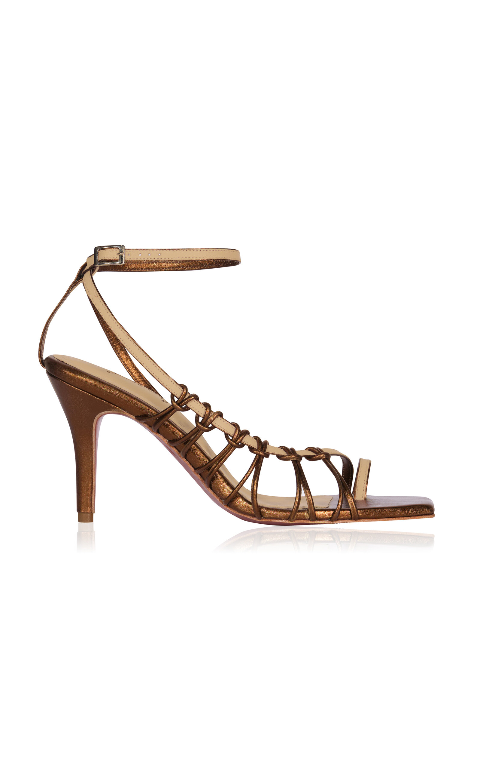 Johanna Ortiz Women's Aventurera Nocturna Leather Sandals In Neutral