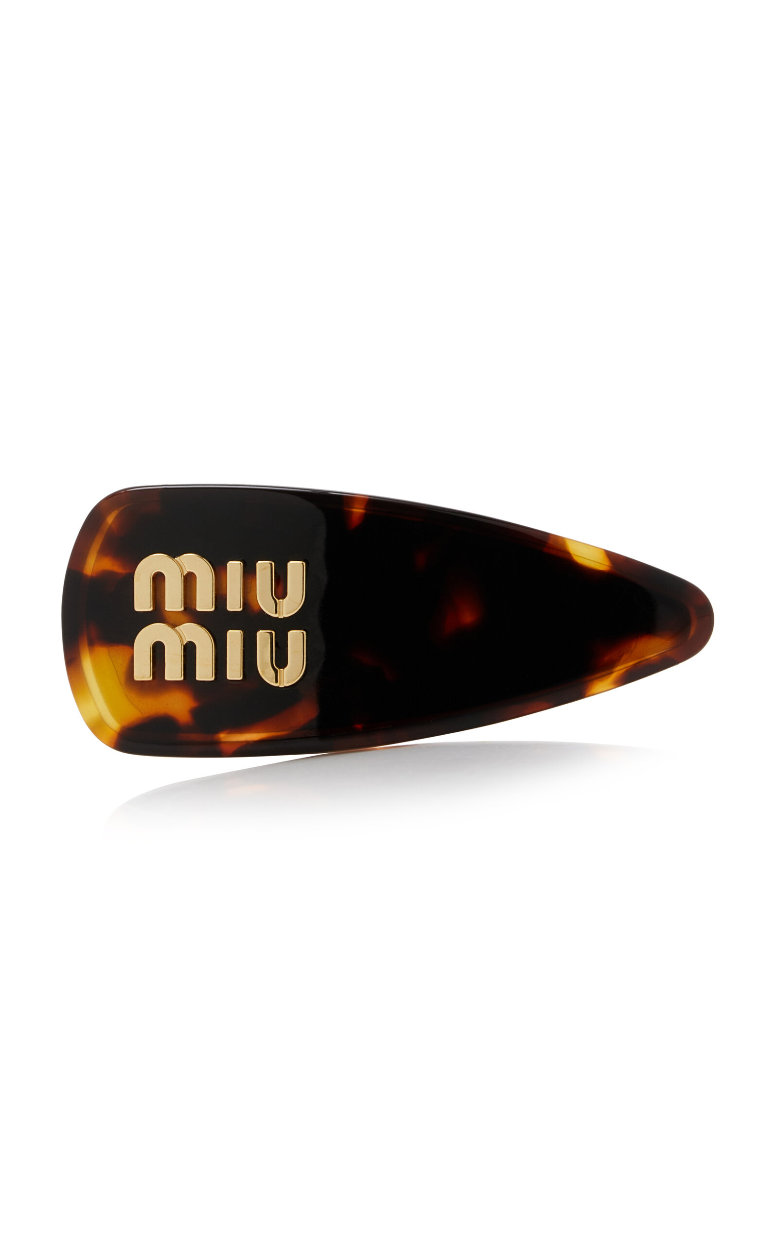 Miu Miu Acrylic Hair Barrette - Women's Accessories