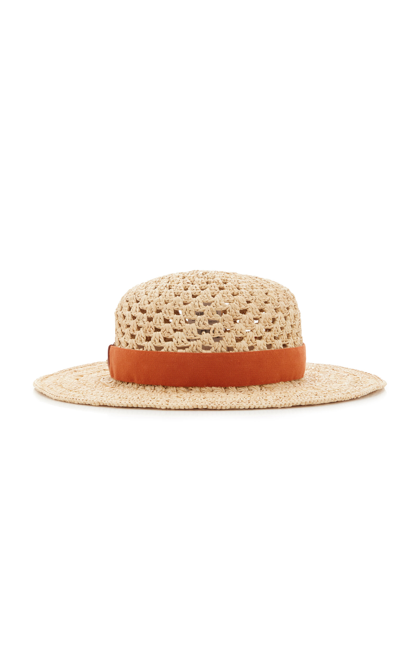 Chloé Crocheted Raffia Hat