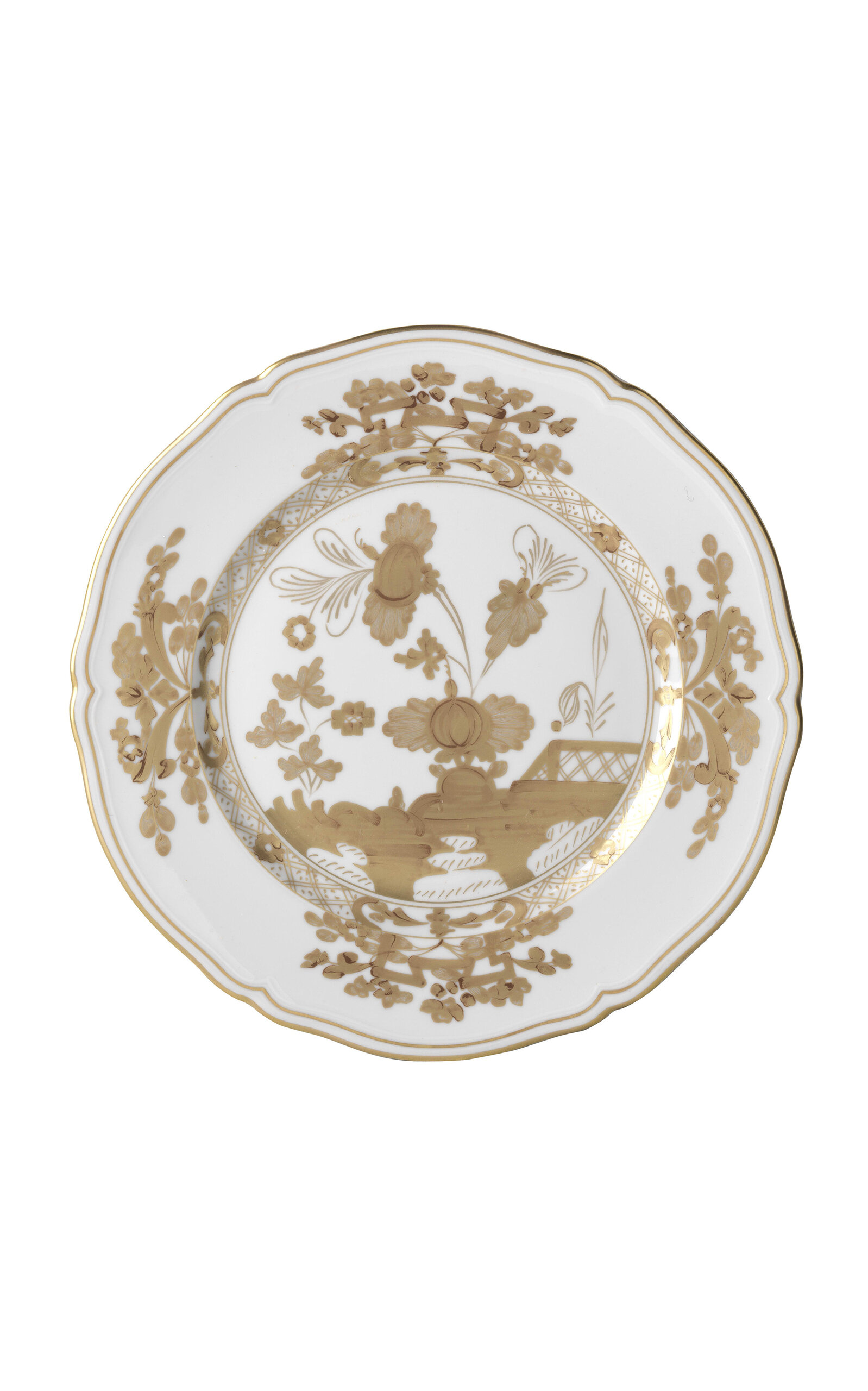 Ginori 1735 Oriente Italiano Aurum Charger Plate In White