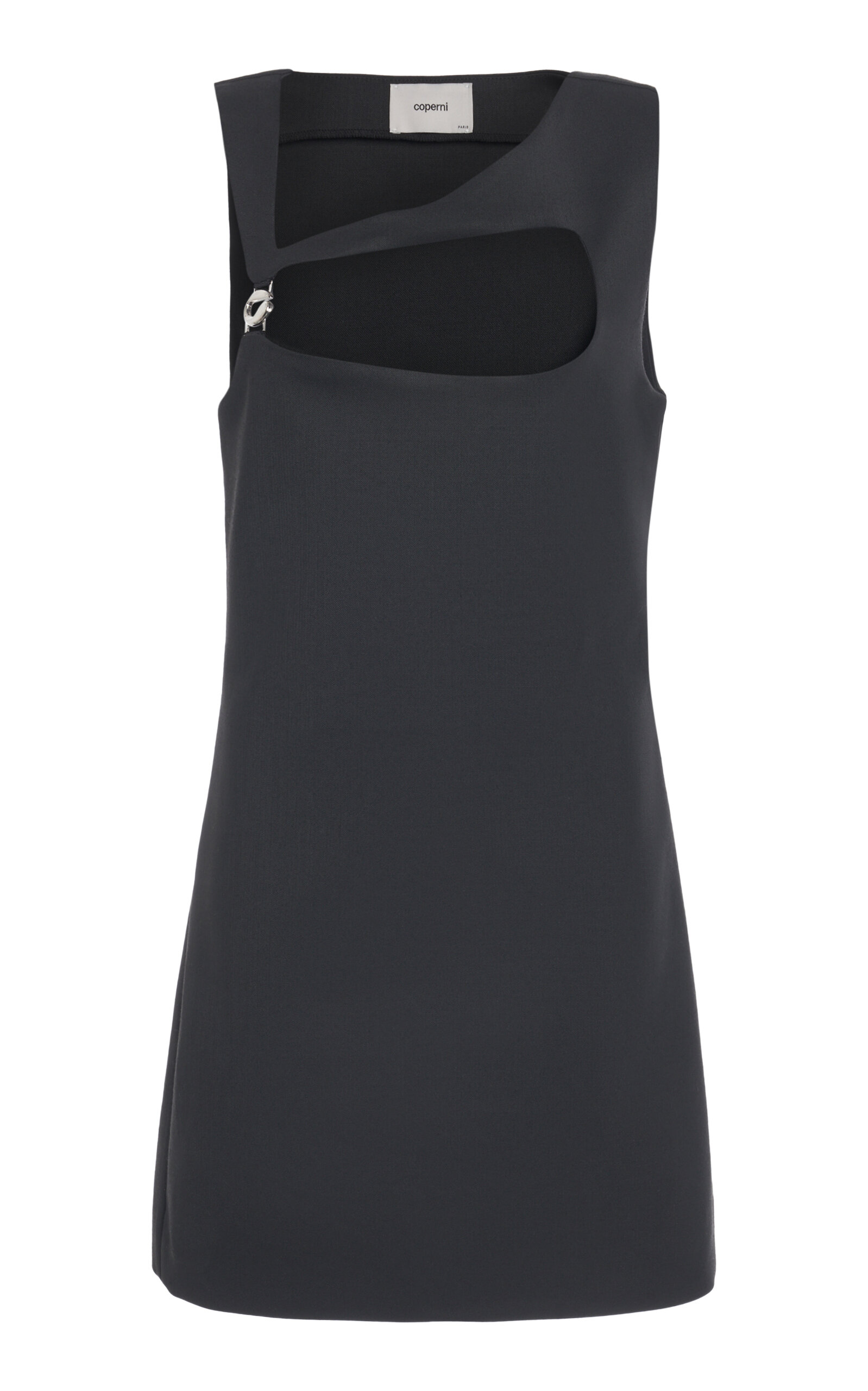 Coperni Cut Out Mini Dress In Black