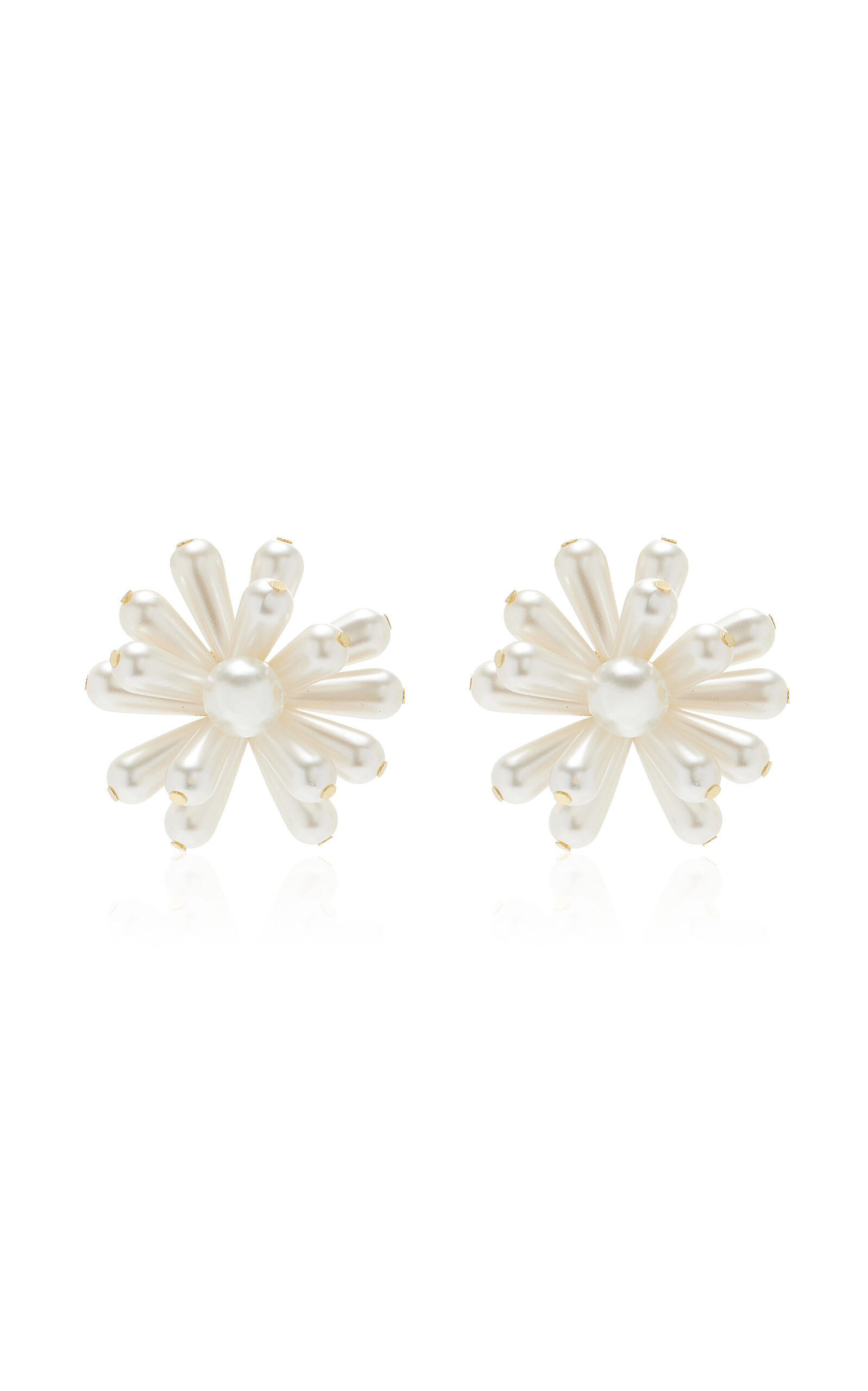 Cult Gaia - Jules Pearl Earrings - White - OS - Moda Operandi - Gifts For Her
