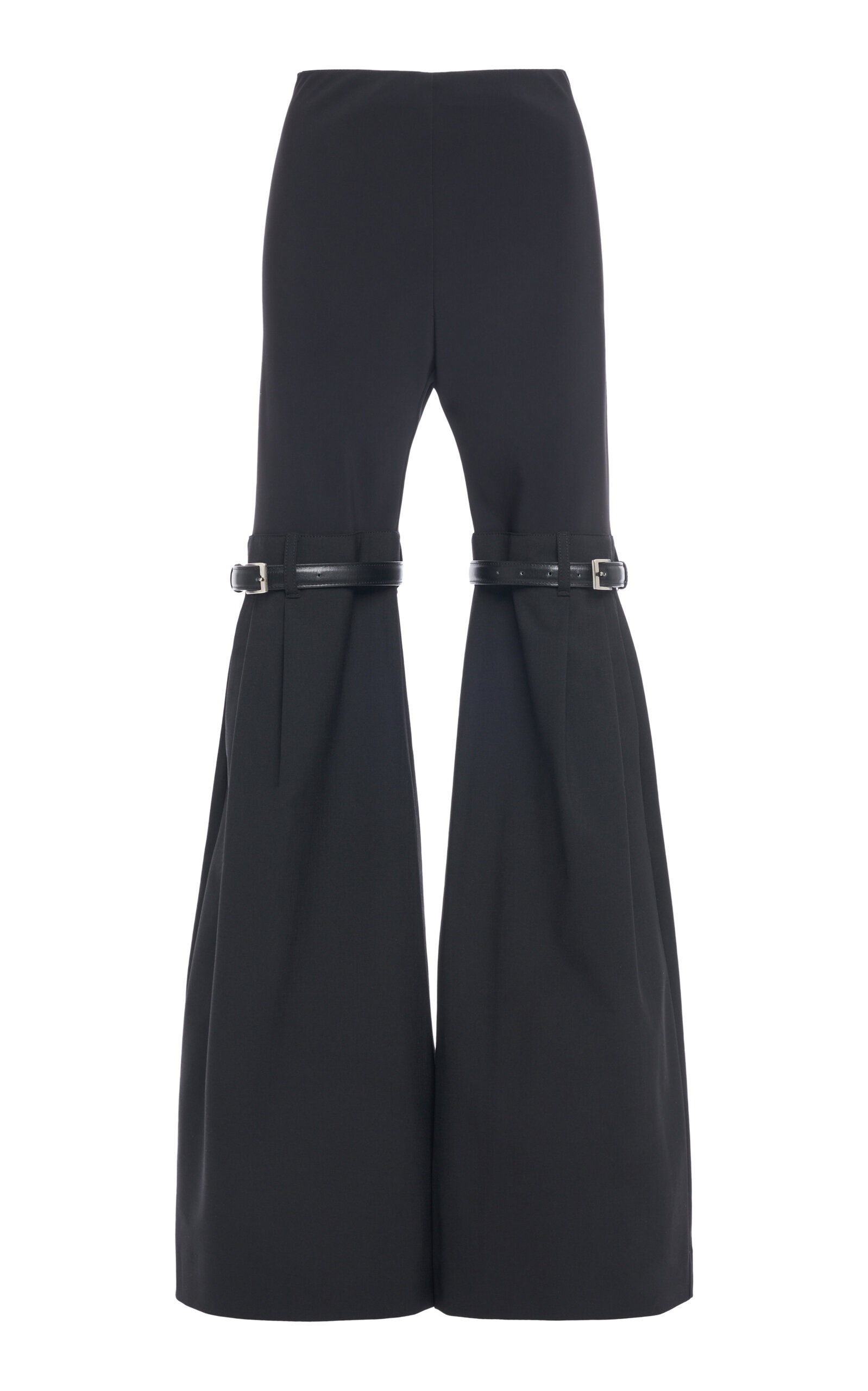 Coperni Hybrid Flare Trousers In Black