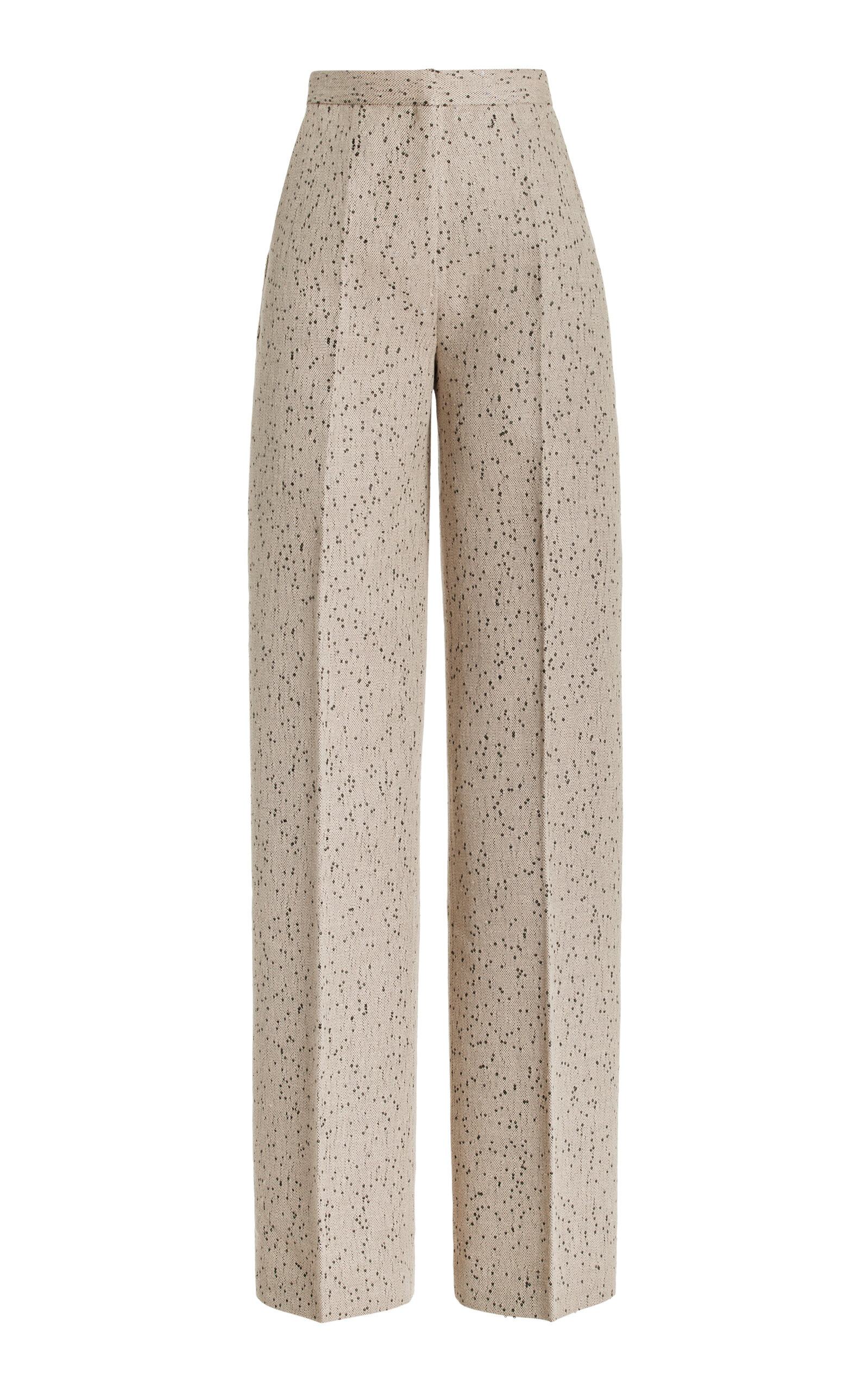 Altuzarra - Laski Sequined Wide-Leg Trousers - Grey - FR 36 - Moda Operandi