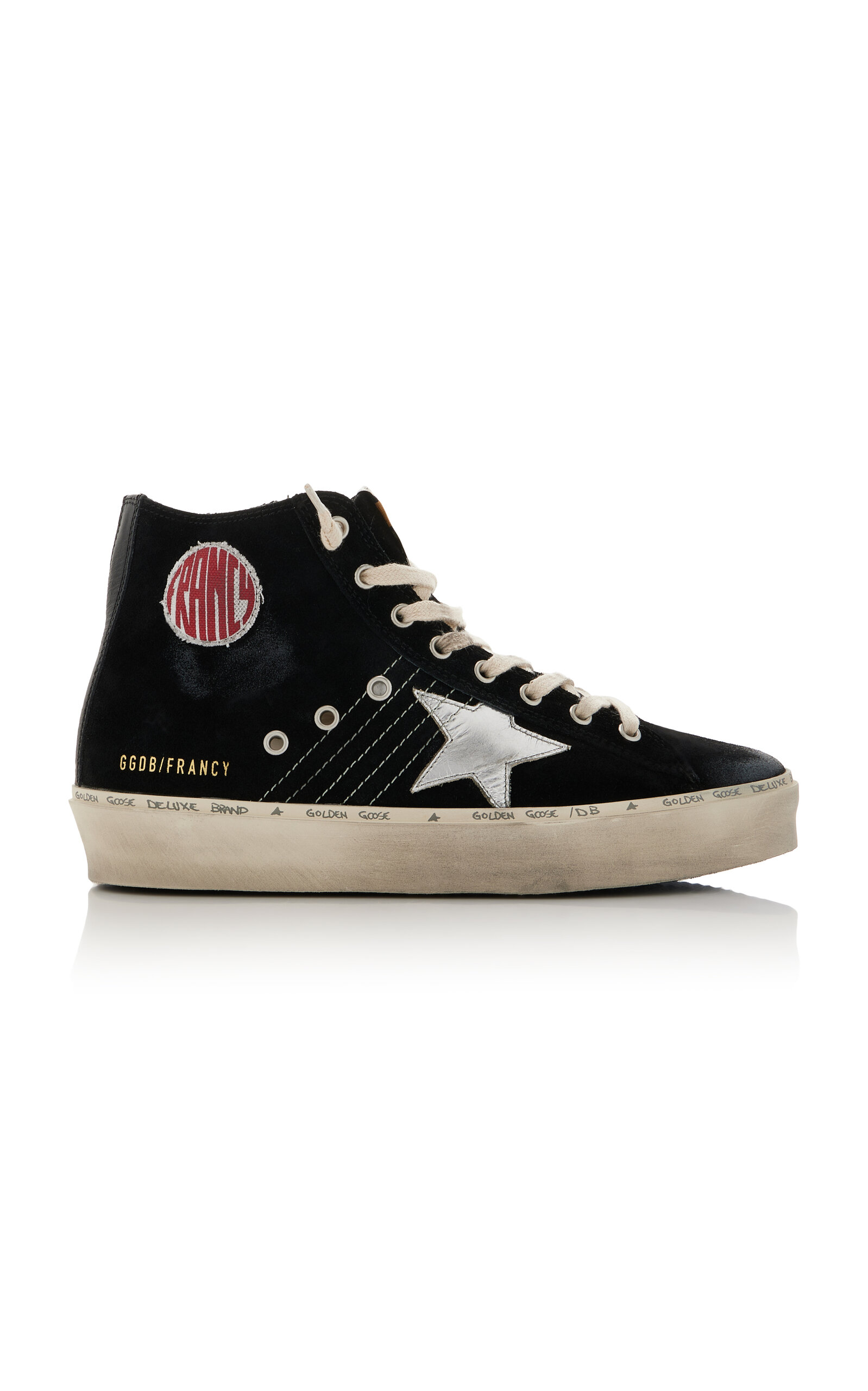 Golden Goose Hi Francy Suede Platform Sneakers - Women's Shoes