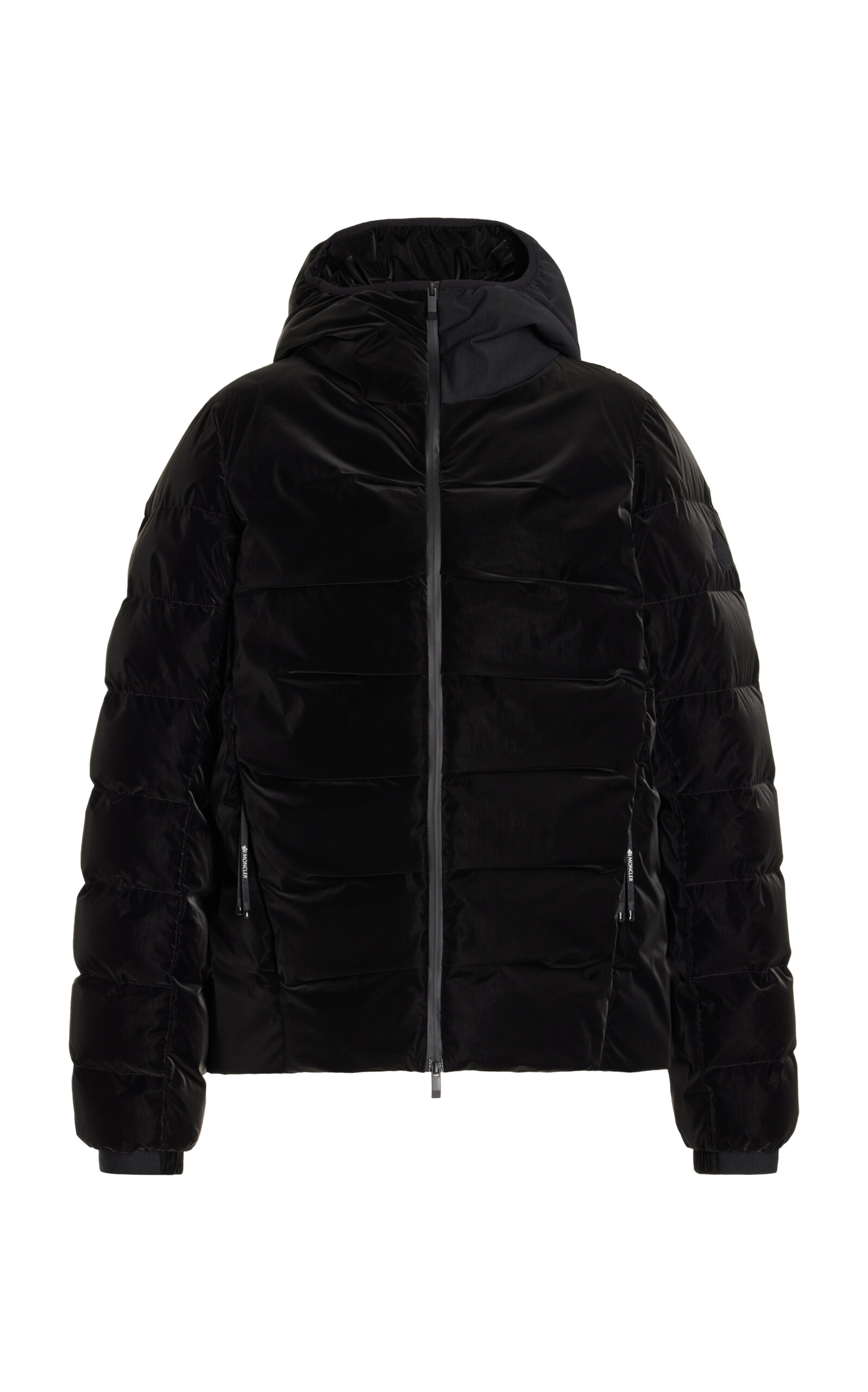 Moncler Ananke Hooded Coated-Nylon Down Jacket - Women's Clothing