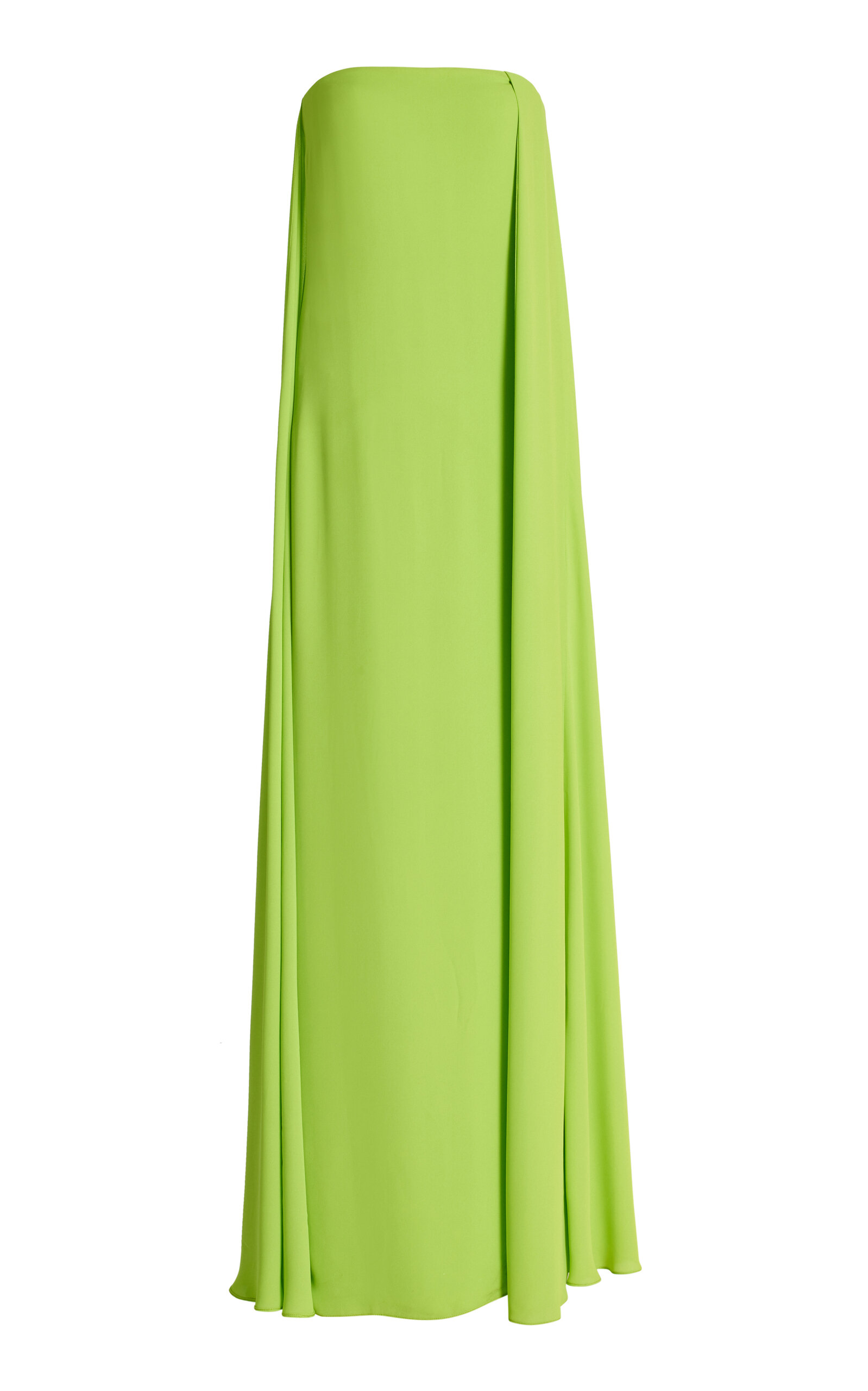 Carolina Herrera - Strapless Maxi Dress - Lime Green - US 6 - Moda Operandi