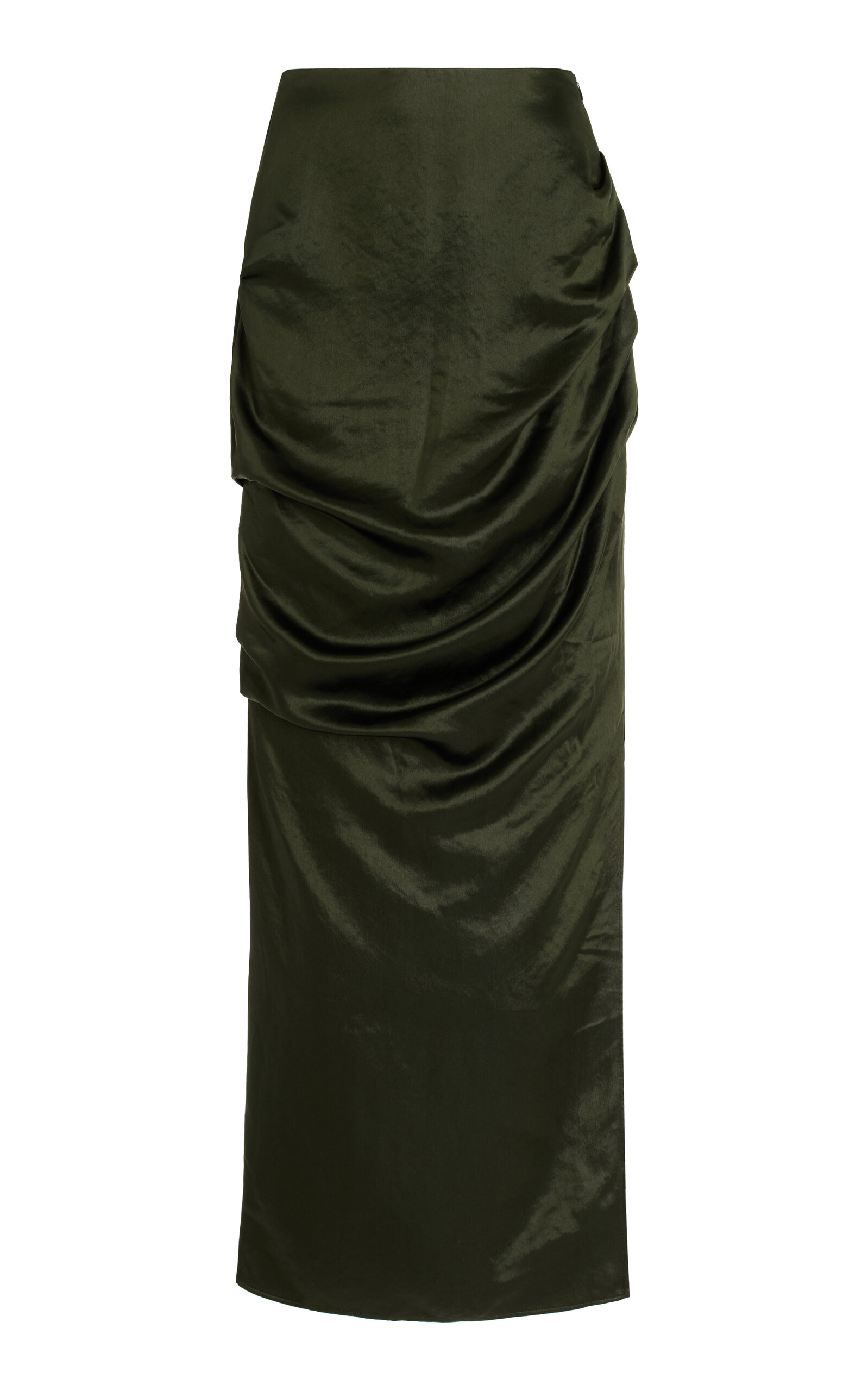 Paris Georgia Remmy Liquid Skirt In Green