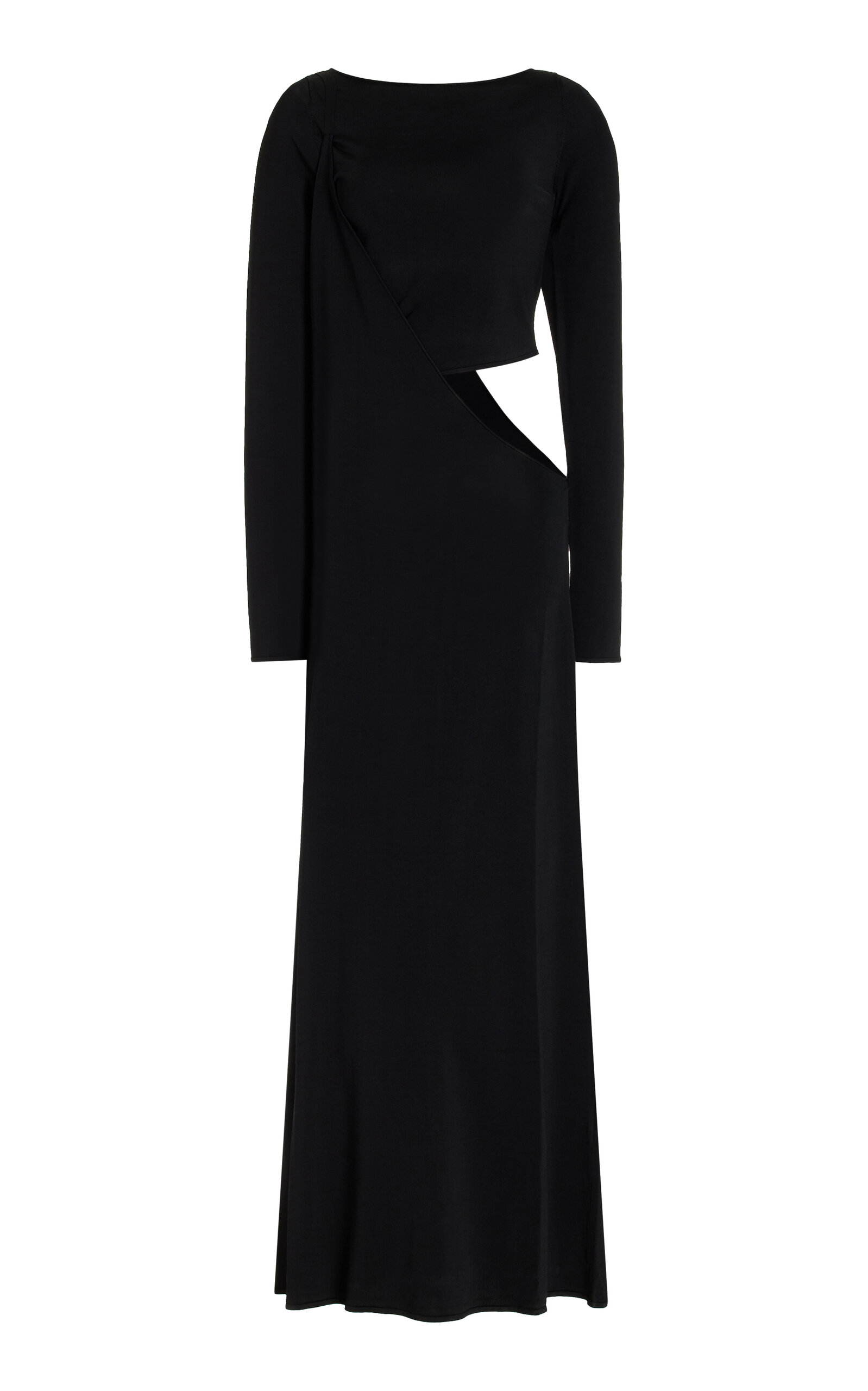 Paris Georgia Cutout Maxi Dress In Black