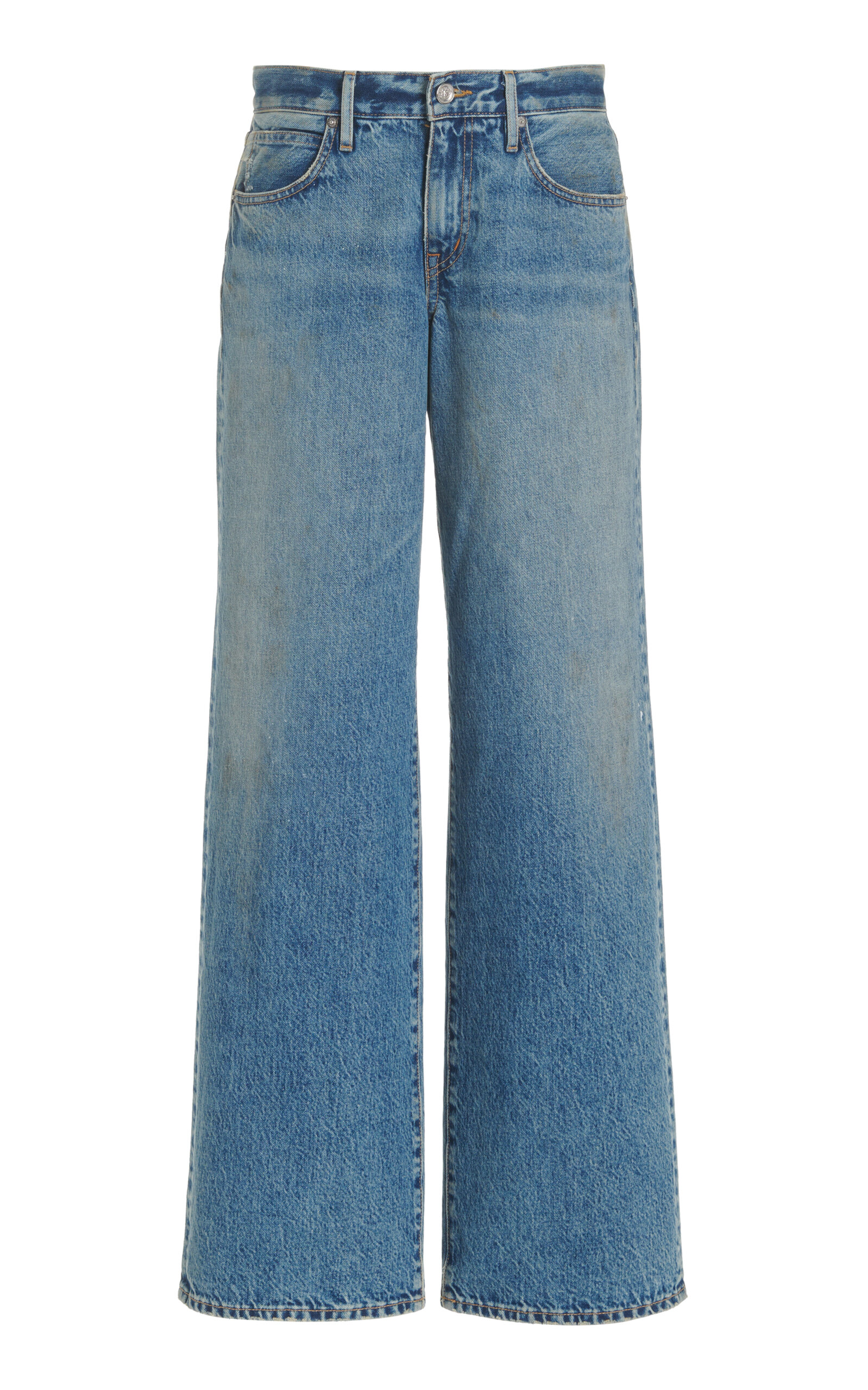 Mica Mid-Rise Wide-Leg Jeans