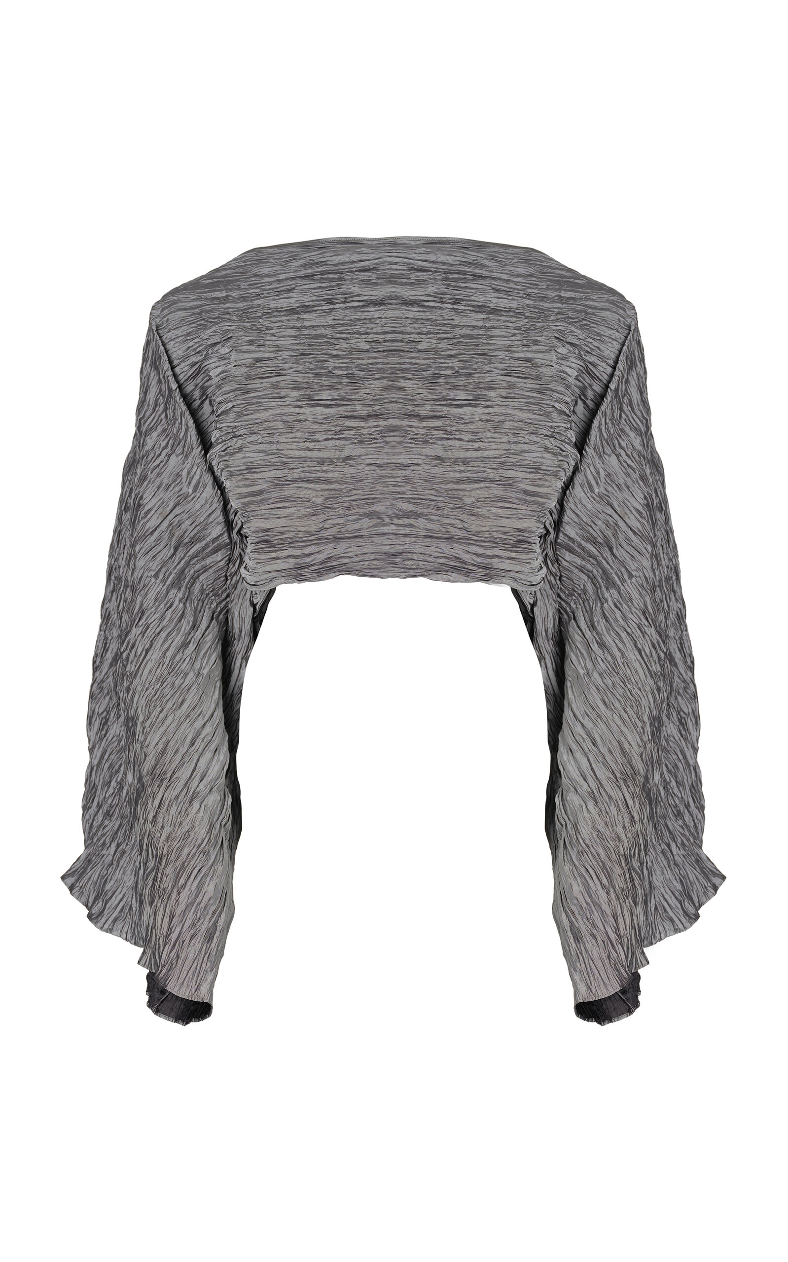 Maticevski Women's Angelica Pleated Top In Grey