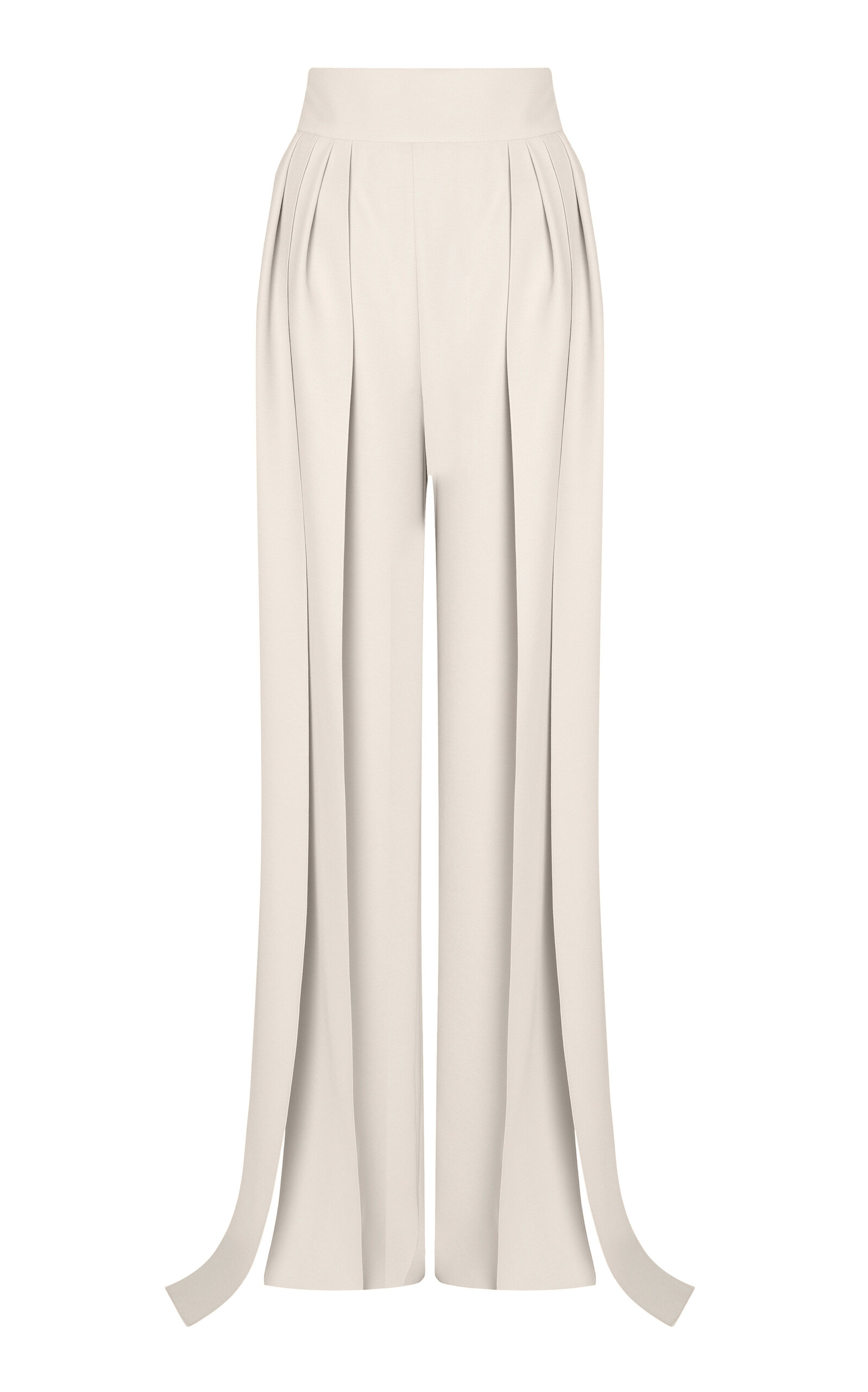 Maticevski Women's Linger Pleated Pants In Neutral