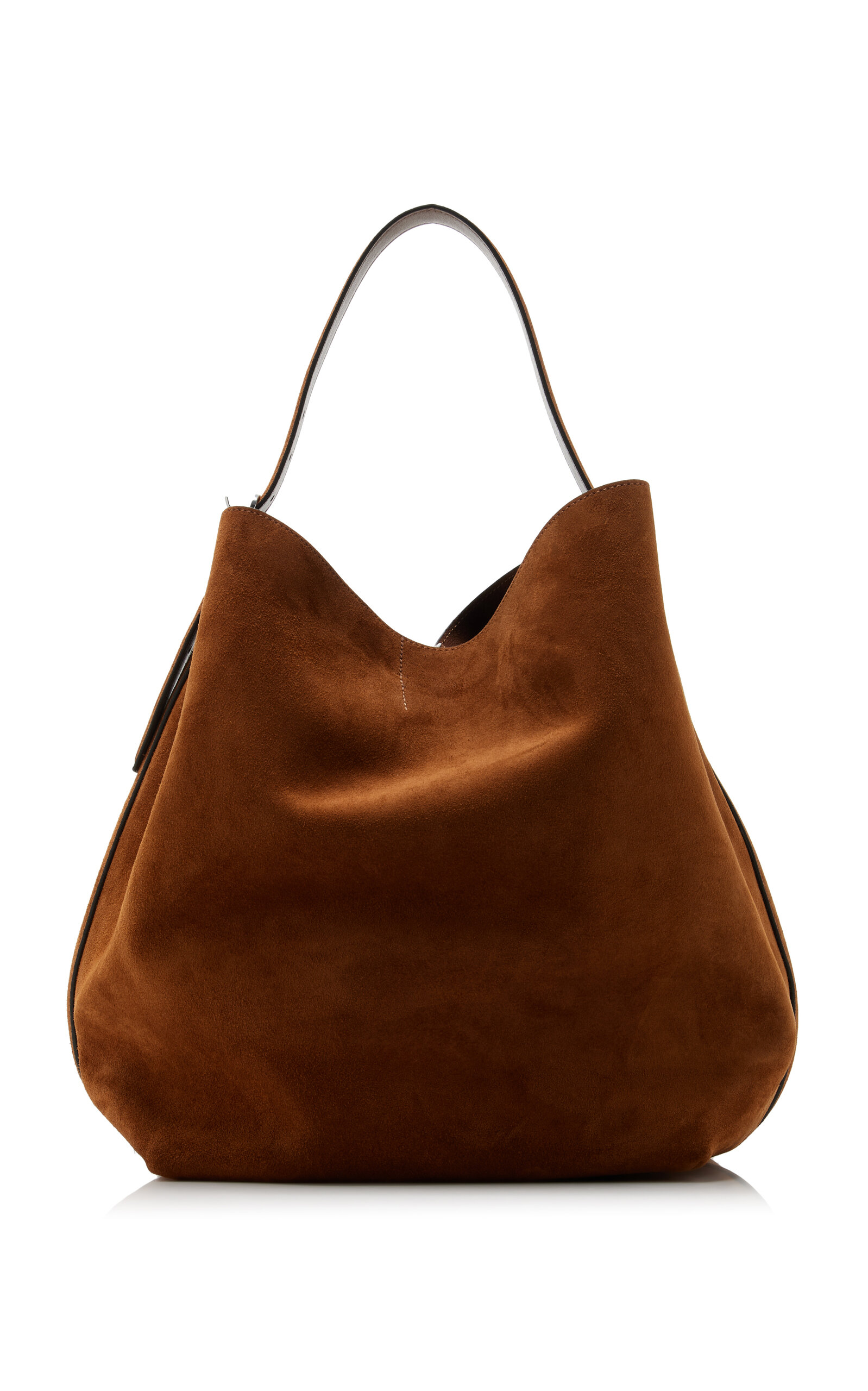 Toteme Belted Suede Tote Bag