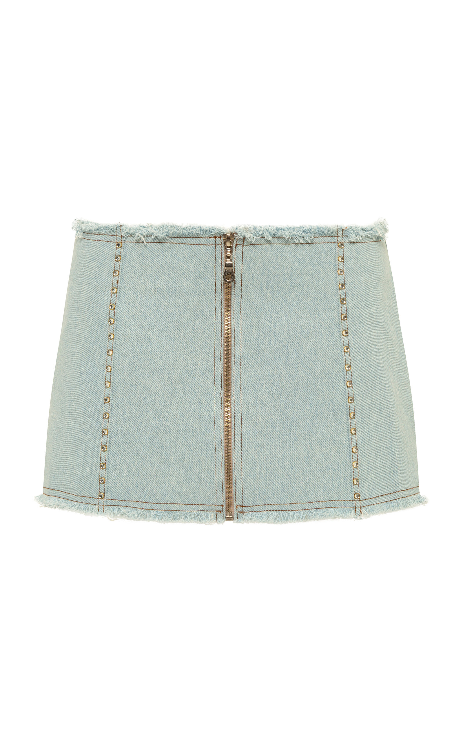 SIEDRÉS Loran Crystal-Embellished Mini Skirt