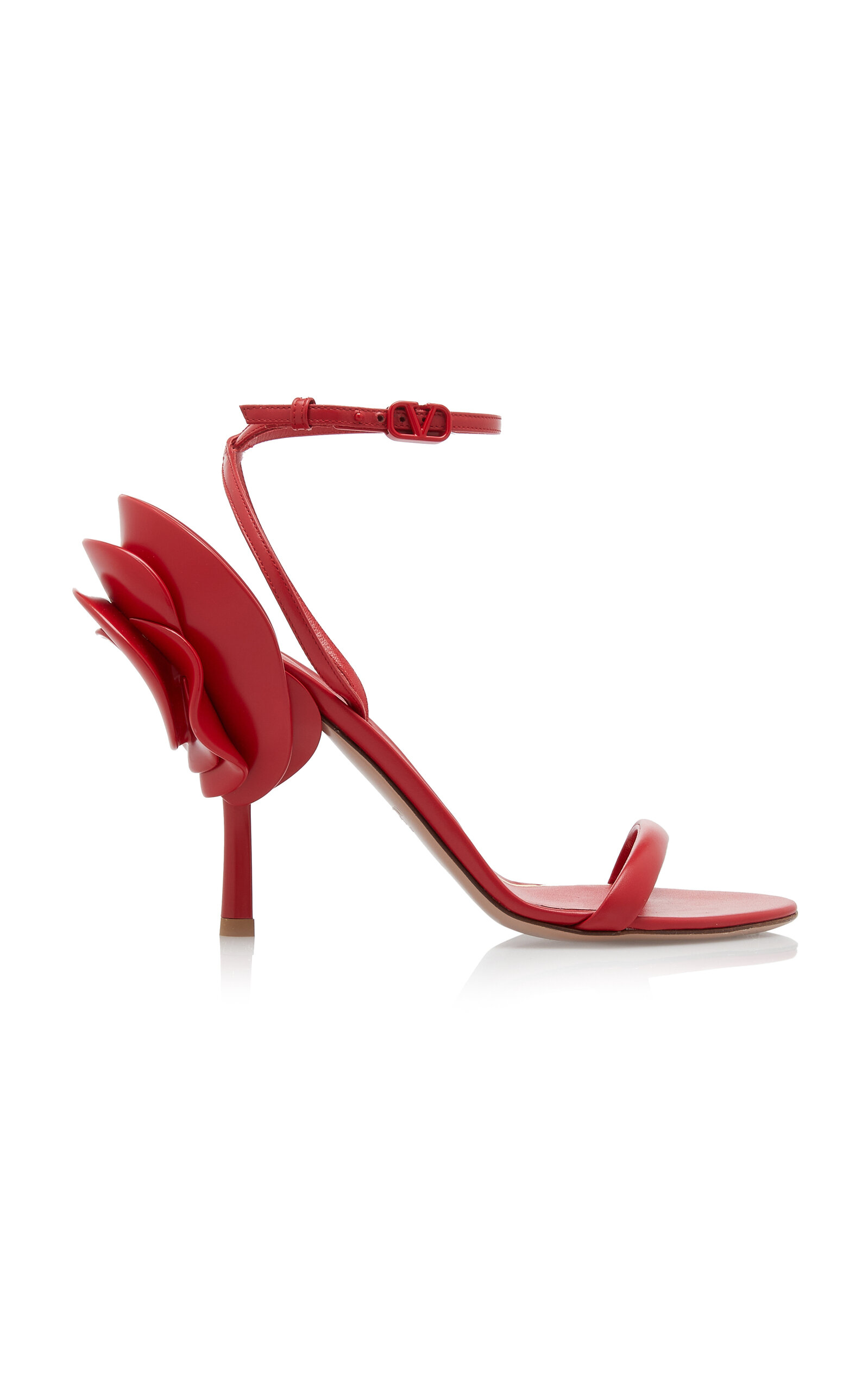 Red valentino sandals hotsell