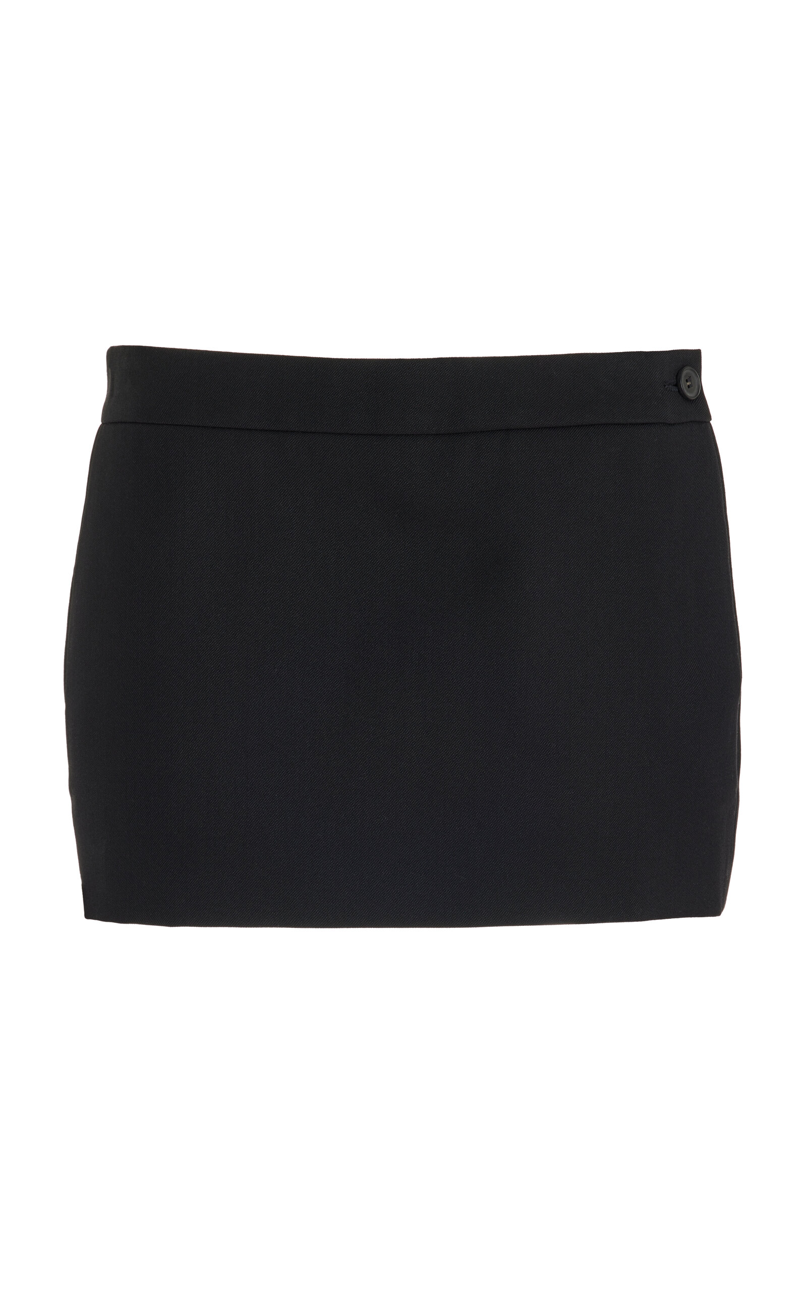 Wardrobe.nyc Wardrobe. Nyc Micro Mini Skirt Black In Black