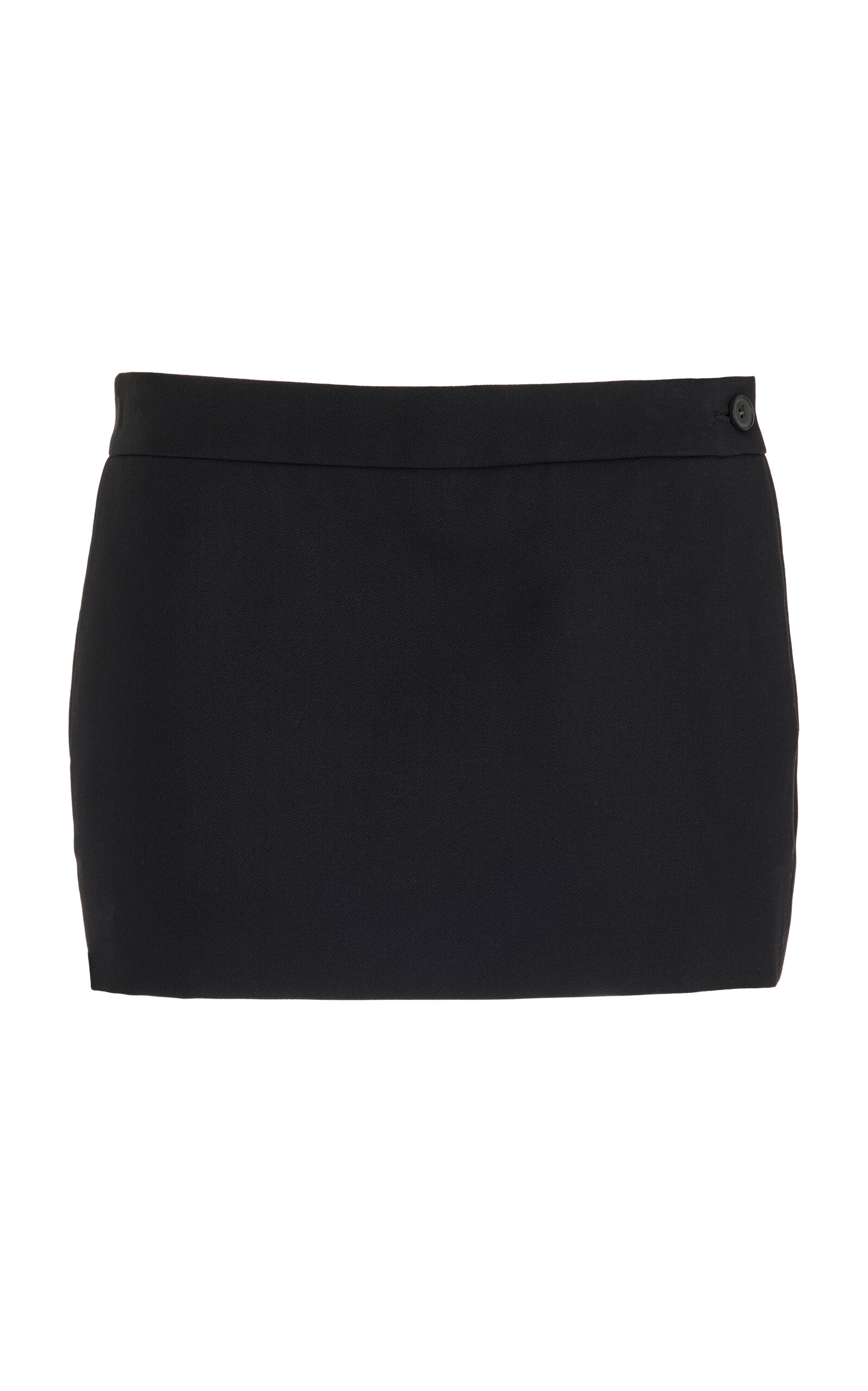 Shop Wardrobe.nyc Micro Mini Skirt In Black