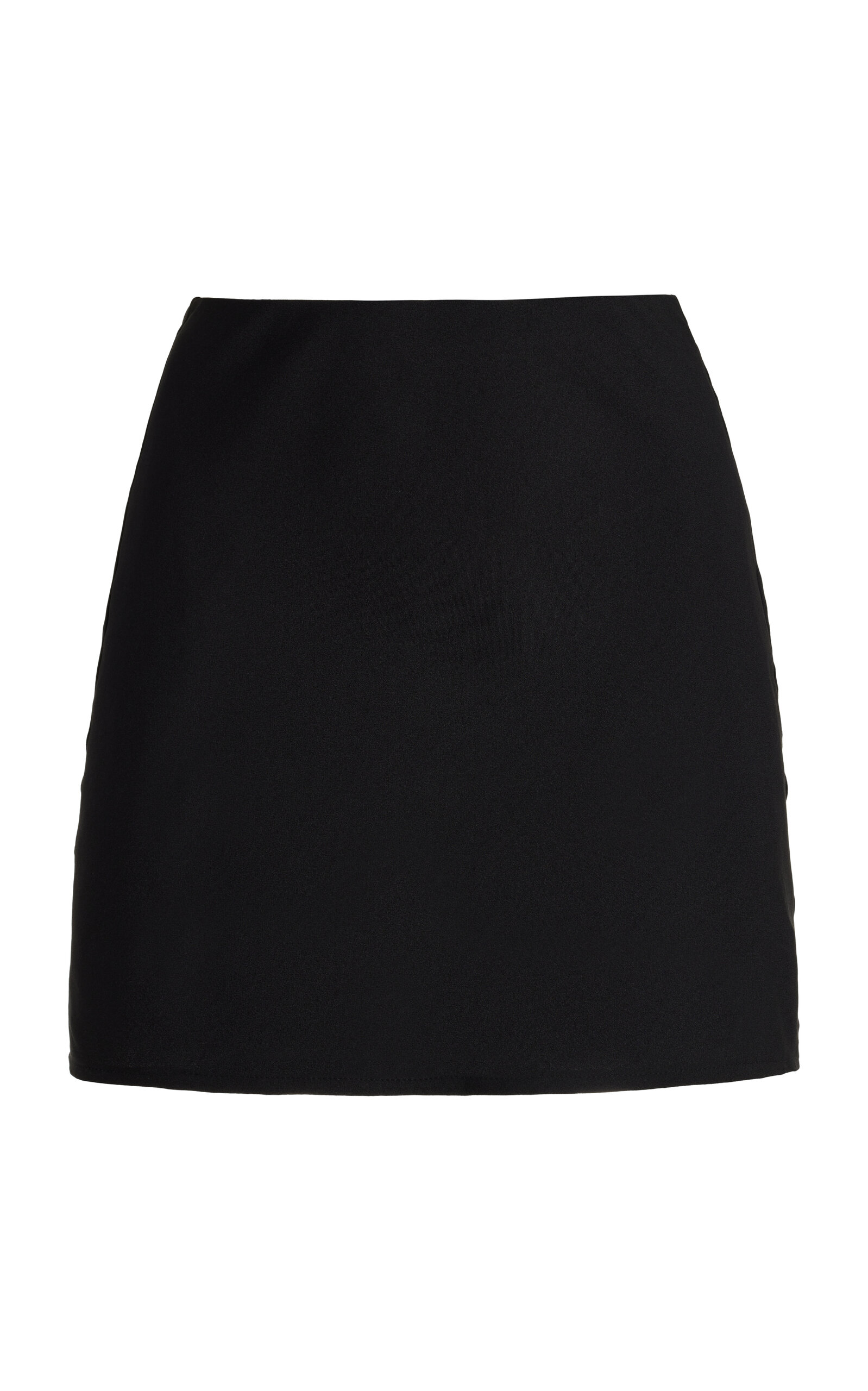 Crepe Mini Skirt