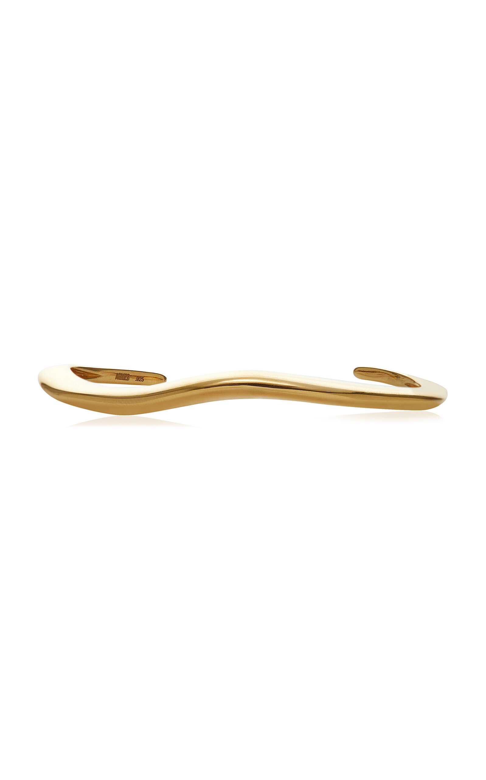 Agmes Small Astrid Gold Vermeil Cuff