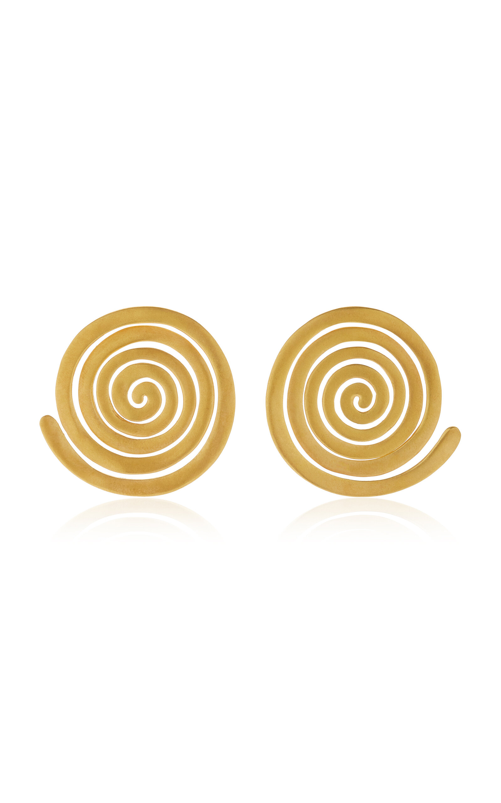 Cano Tulé 24k Gold-plated Earrings