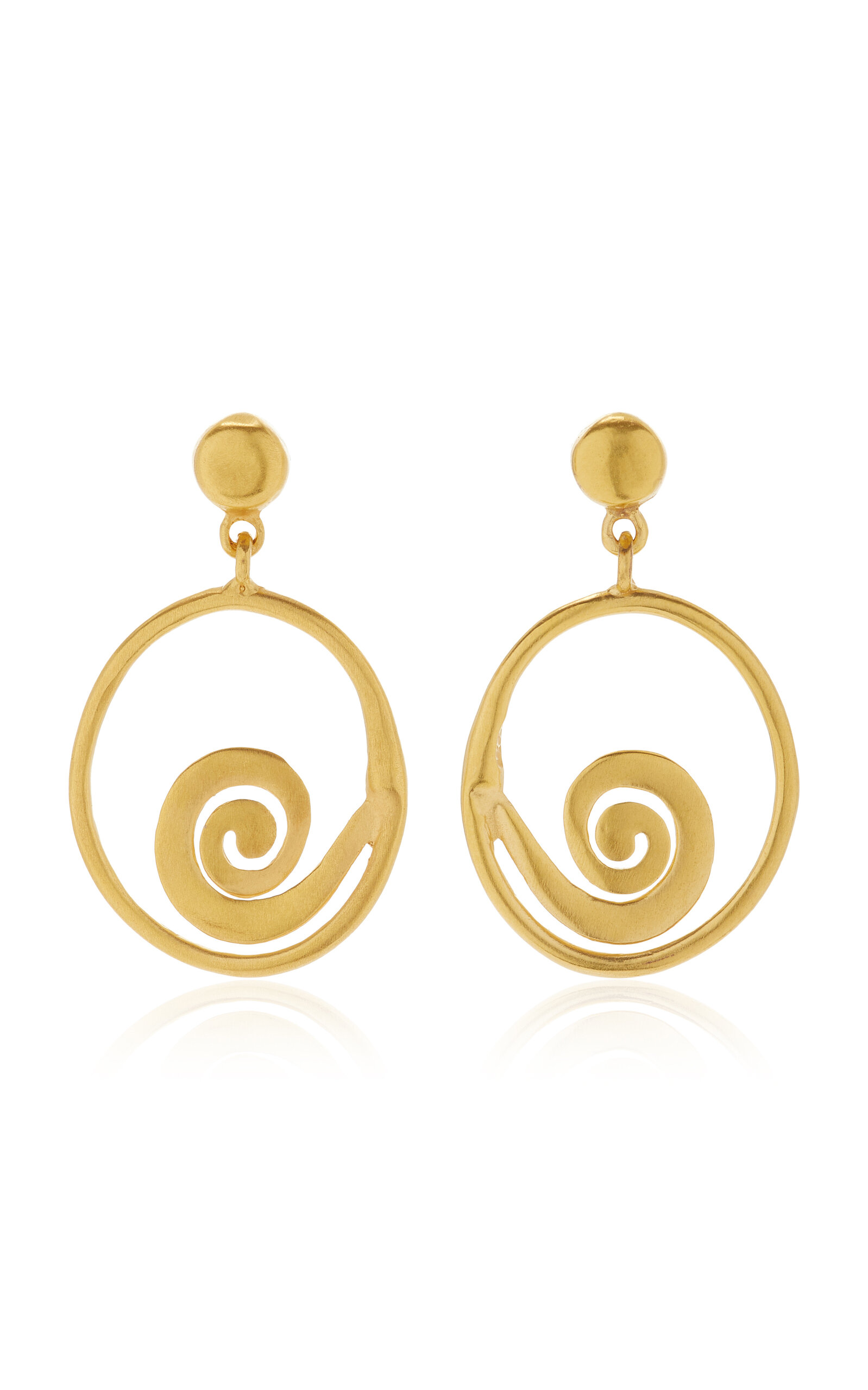 Cano Miraña 24k Gold-plated Earrings