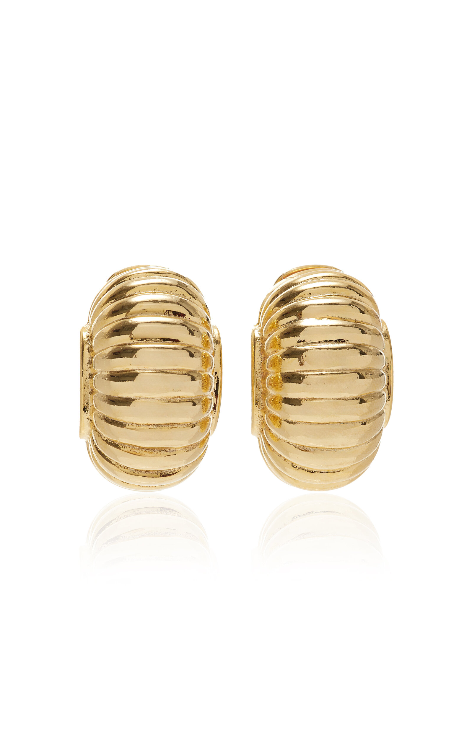 Ben-amun Exclusive Shell Shate 24k Gold-plated Earrings