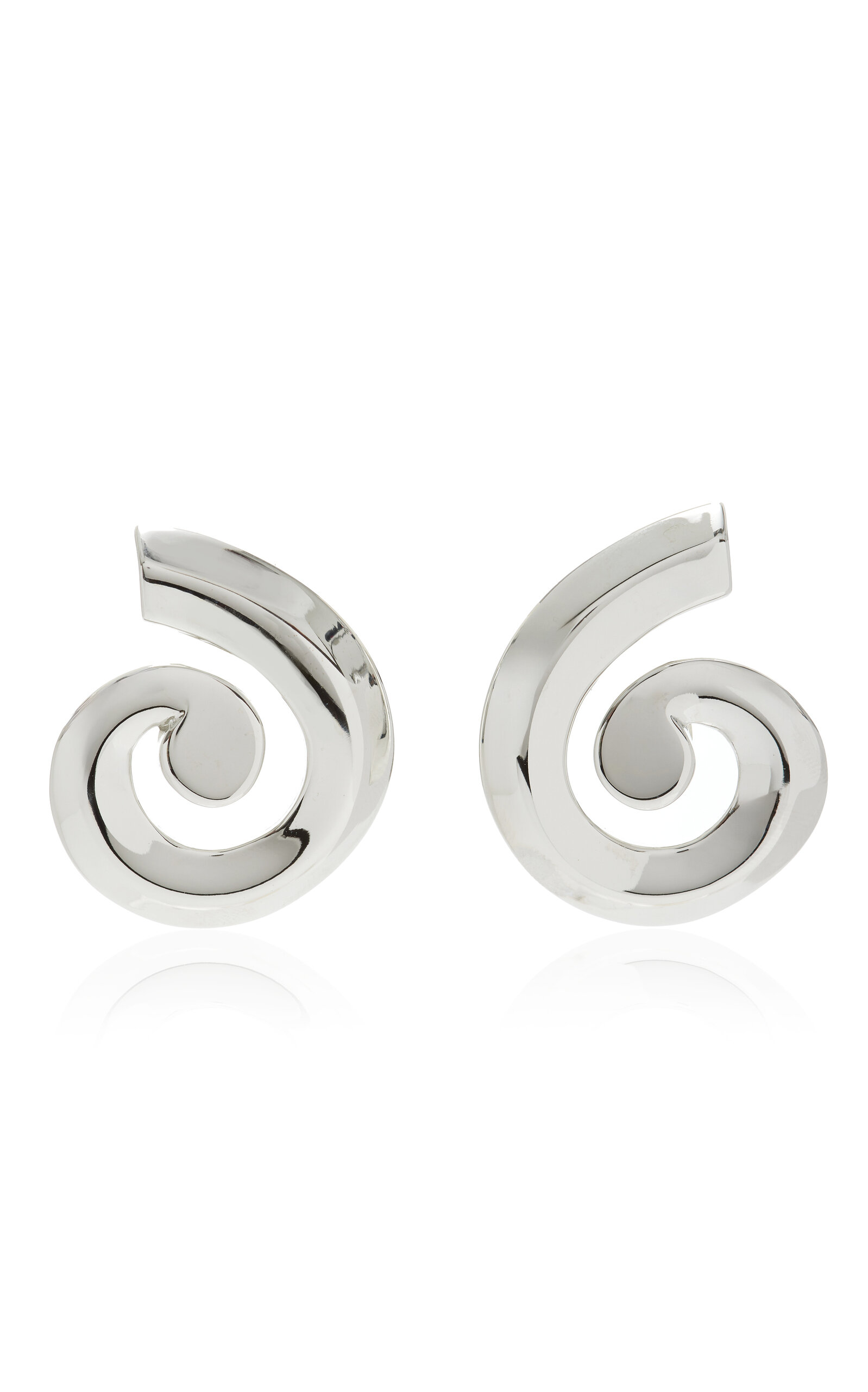 Ben-amun Exclusive Swirl Silver-tone Earrings
